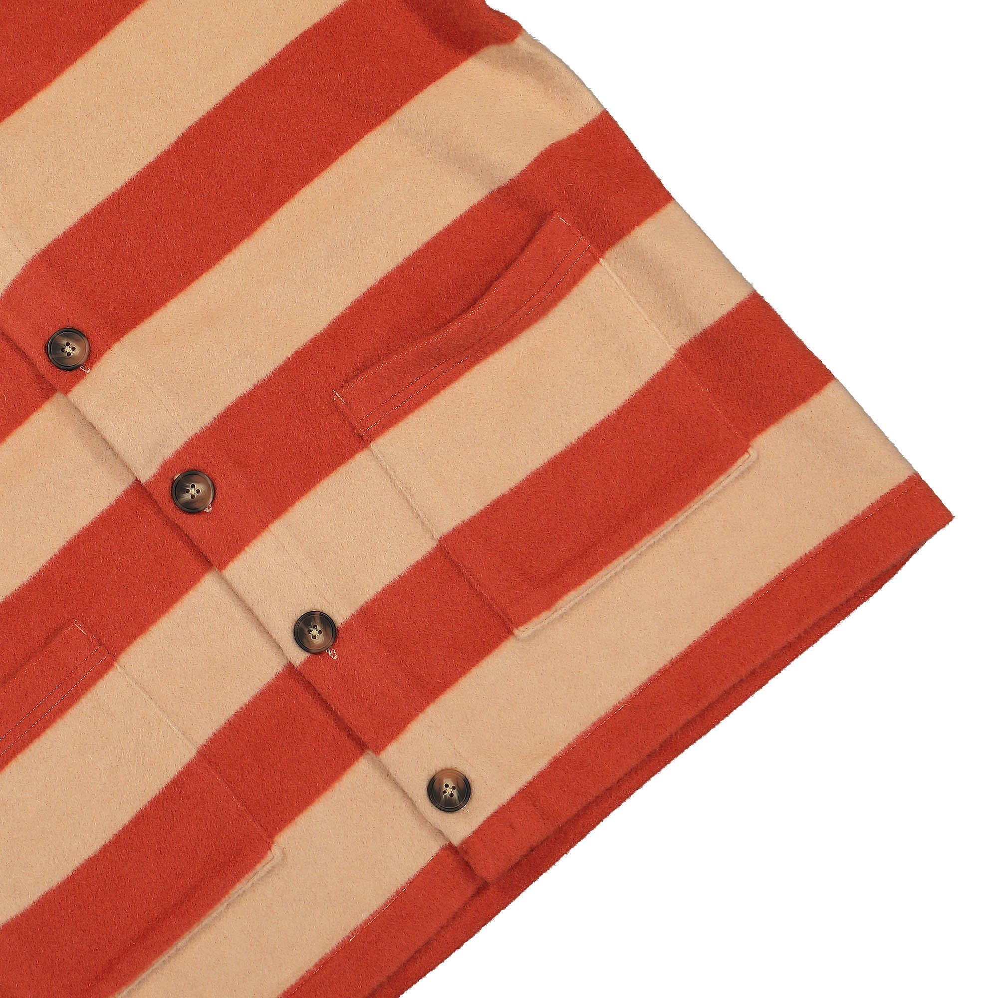 Pleasures Typo Cardigan Peach Cardigans Detailfoto | Overkill