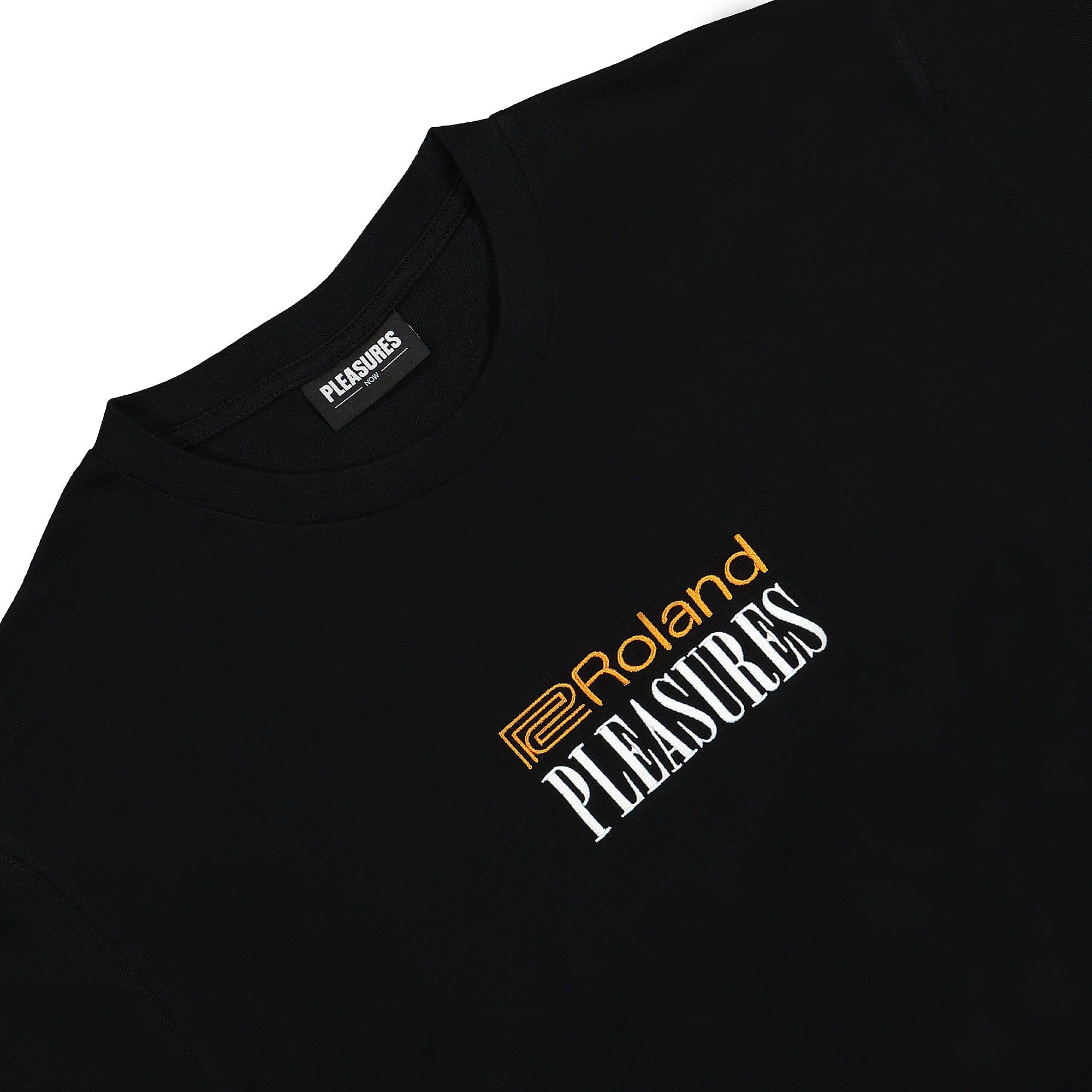 Pleasures Heavyweight T-Shirt Black T-Shirts Close-up | Overkill