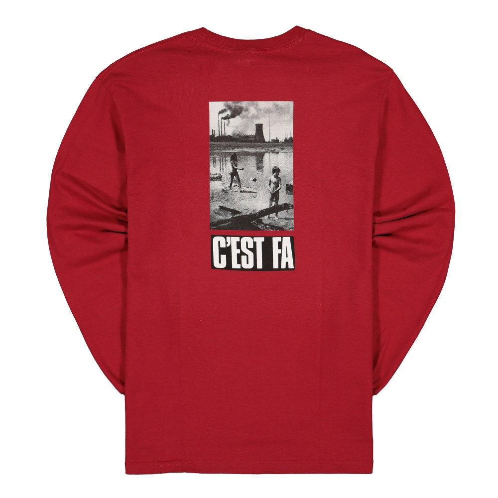 Fucking Awesome cest fa longsleeve tee Red Longsleeves Material | Overkill