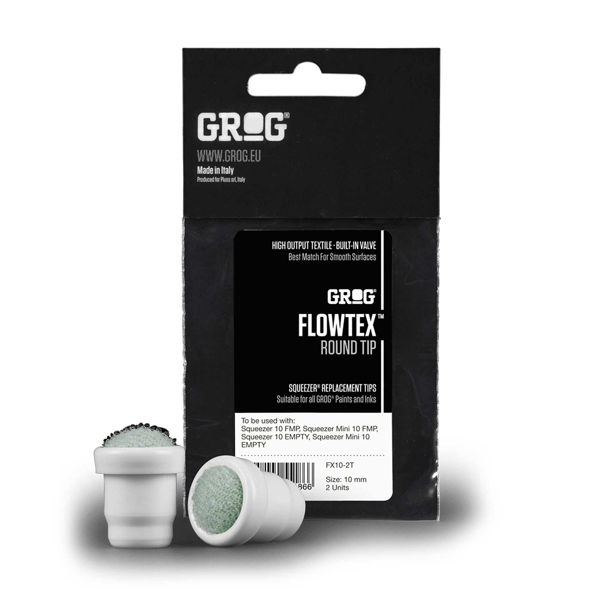 Grog Flowtex Tip 10 mm - 2 pcs 0 Marker Tips Material | Overkill