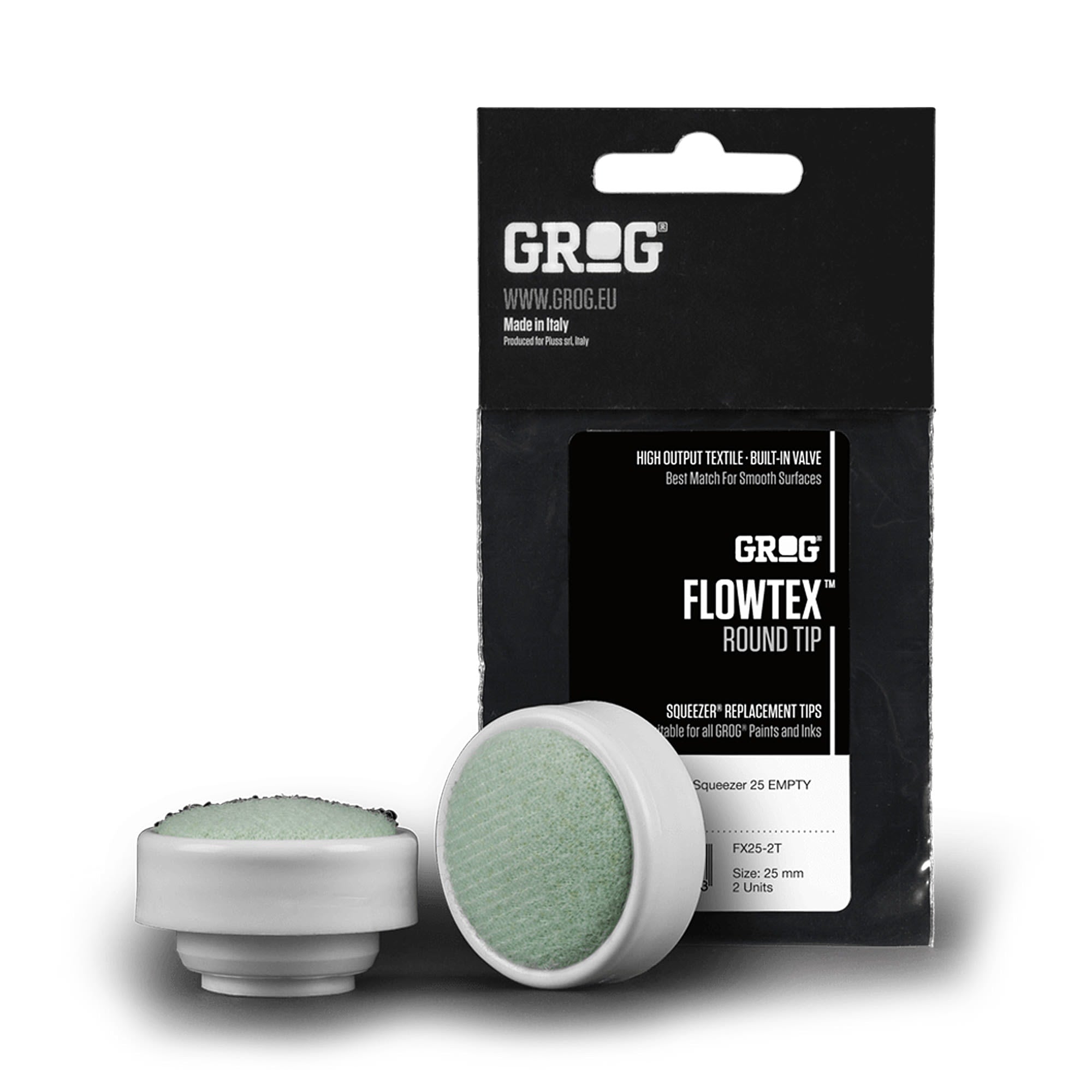 Grog Flowtex Tip 25 mm - 2 pcs 0 Marker Tips Material | Overkill