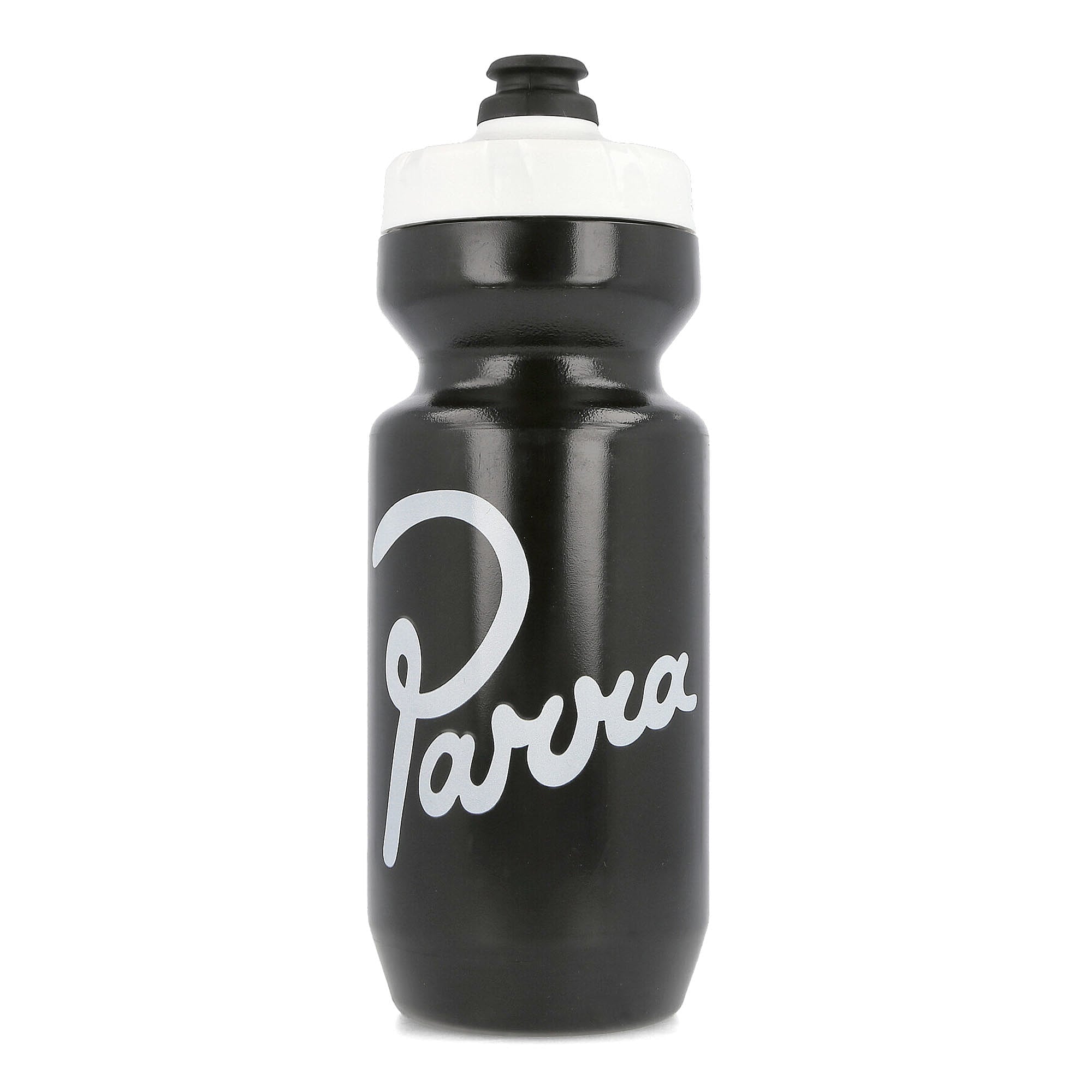 Parra Signature Logo Bidon Black Sports Bottles Close-up | Overkill