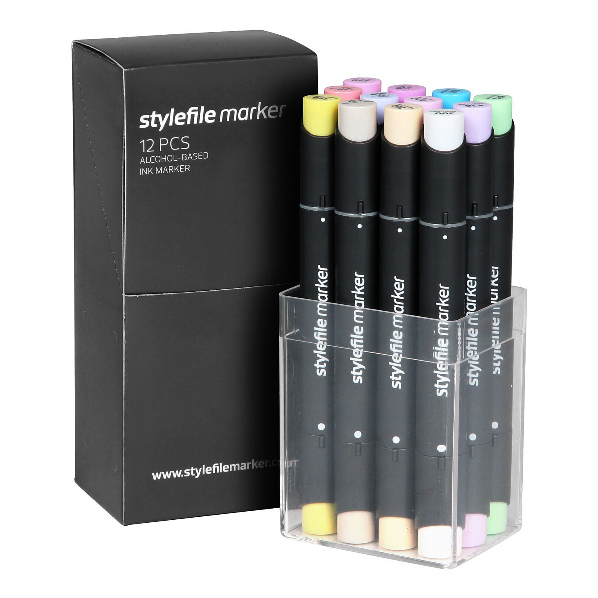 Stylefile marker 12er pastell set Marker SFS12PA | Overkill