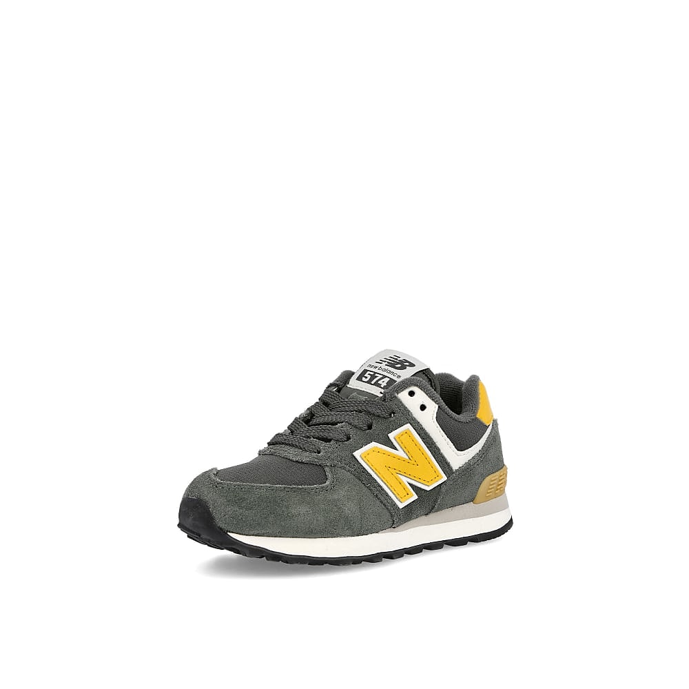 New Balance pc 574 mp2 Green Sneakers Close Up | Overkill