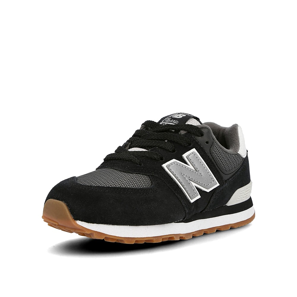 New Balance pc 574 spt Black Sneakers Close Up | Overkill