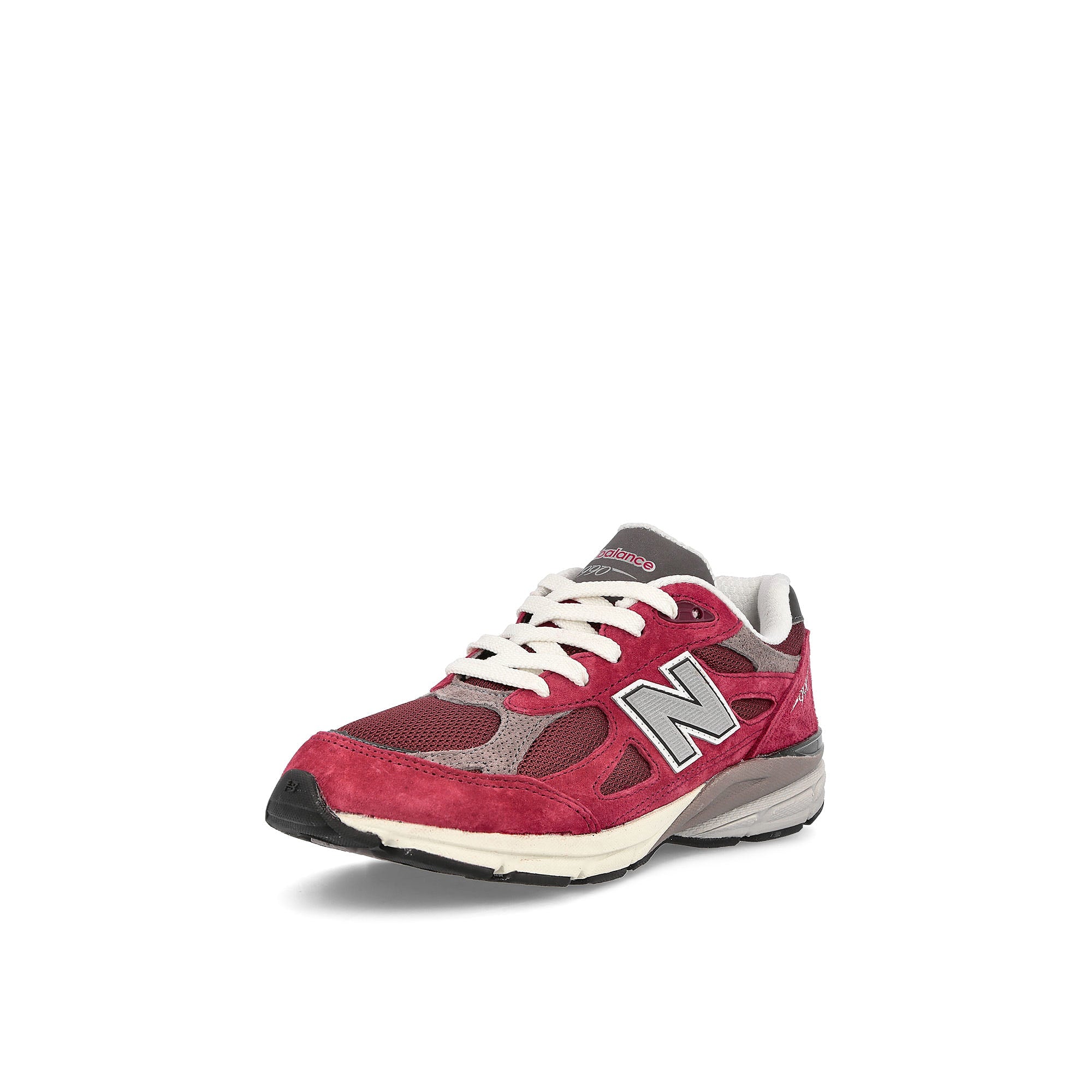 New Balance pc990tf3 Red / White Sneakers Close Up | Overkill