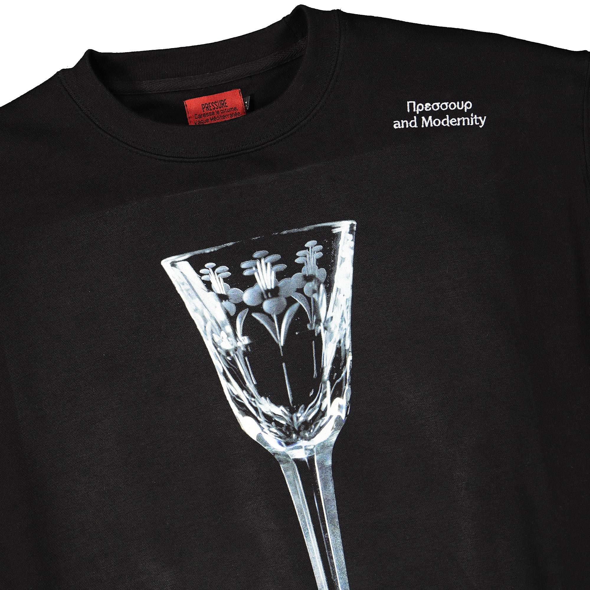 Pressure femme sweatshirt Black Sweatshirts Close-up | Overkill