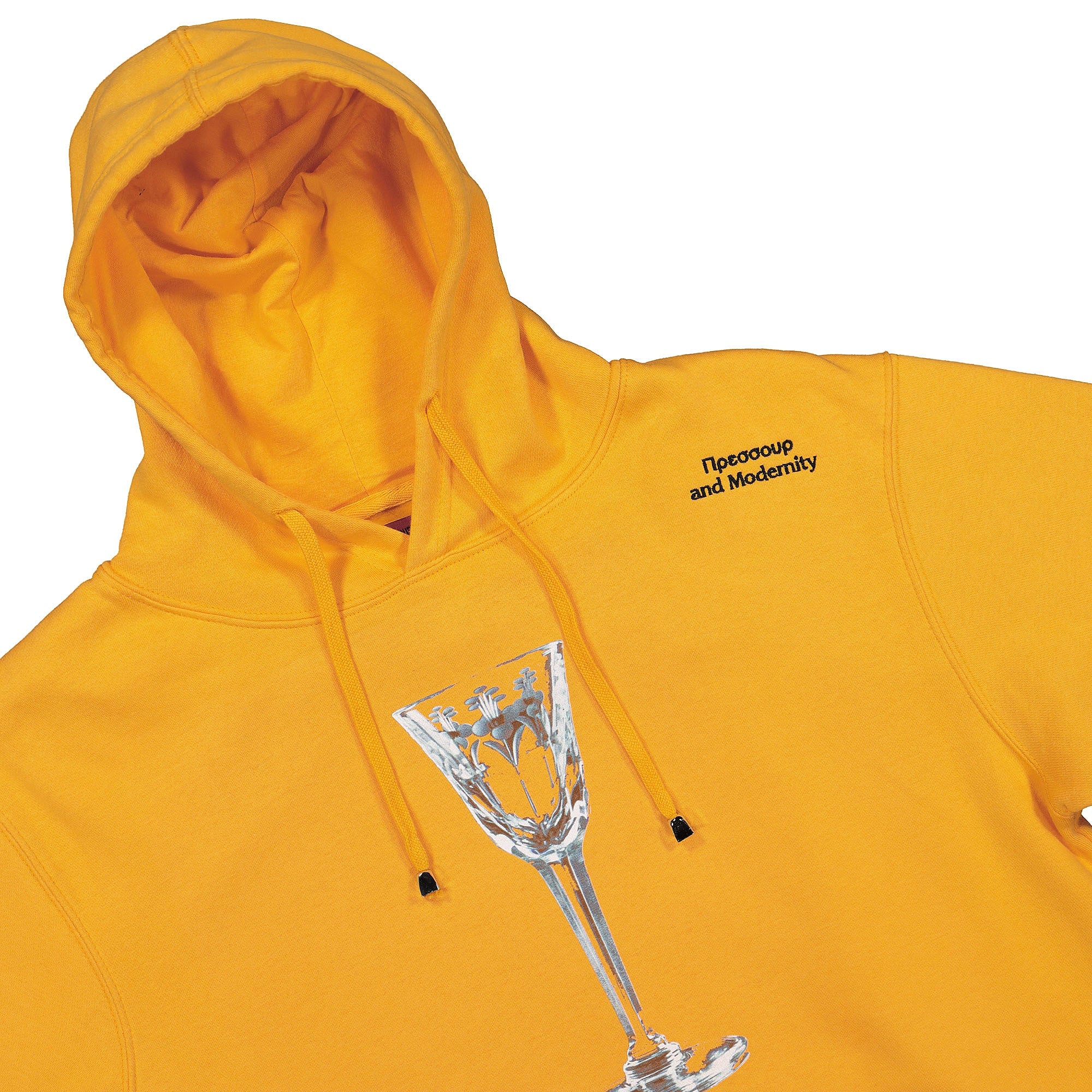 Pressure femme hoodie Mustard Hoodies Close-up | Overkill