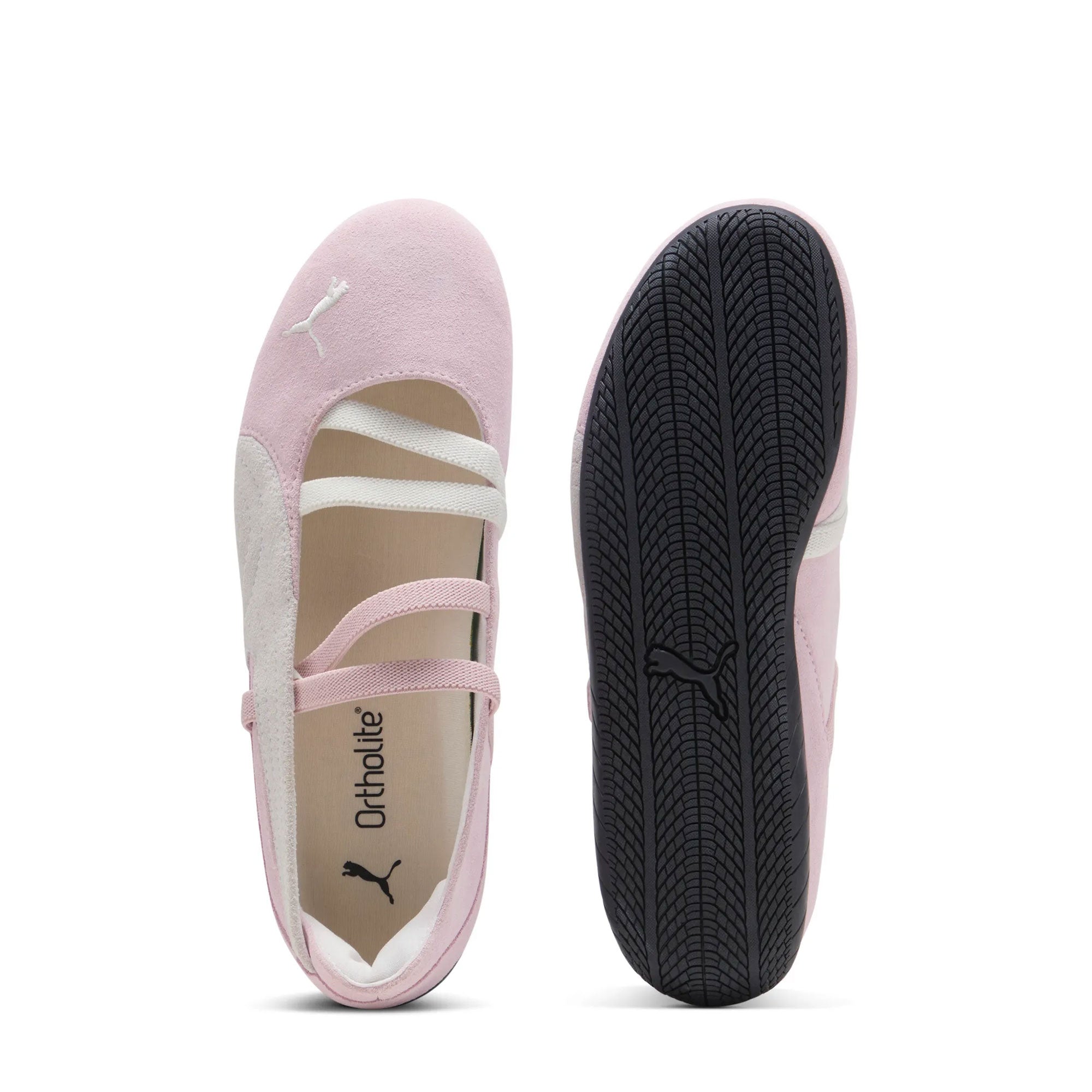 Puma Speedcat Ballet SD Wns Whisp Of Pink - Puma White - Warm White Low Top Sneakers Close Up | Overkill