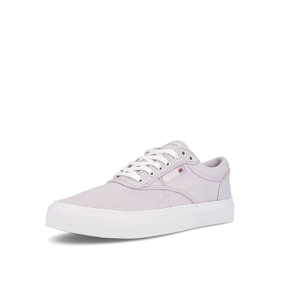 Reebok wmns club c coast Luminous Lilac-Luminous Lilac-Footwear White Sneakers Close Up | Overkill