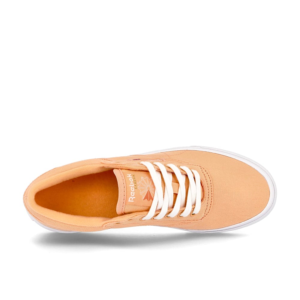 Reebok wmns club c coast Aura Orange-Aura Orange-Footwear White Sneakers Detailfoto | Overkill