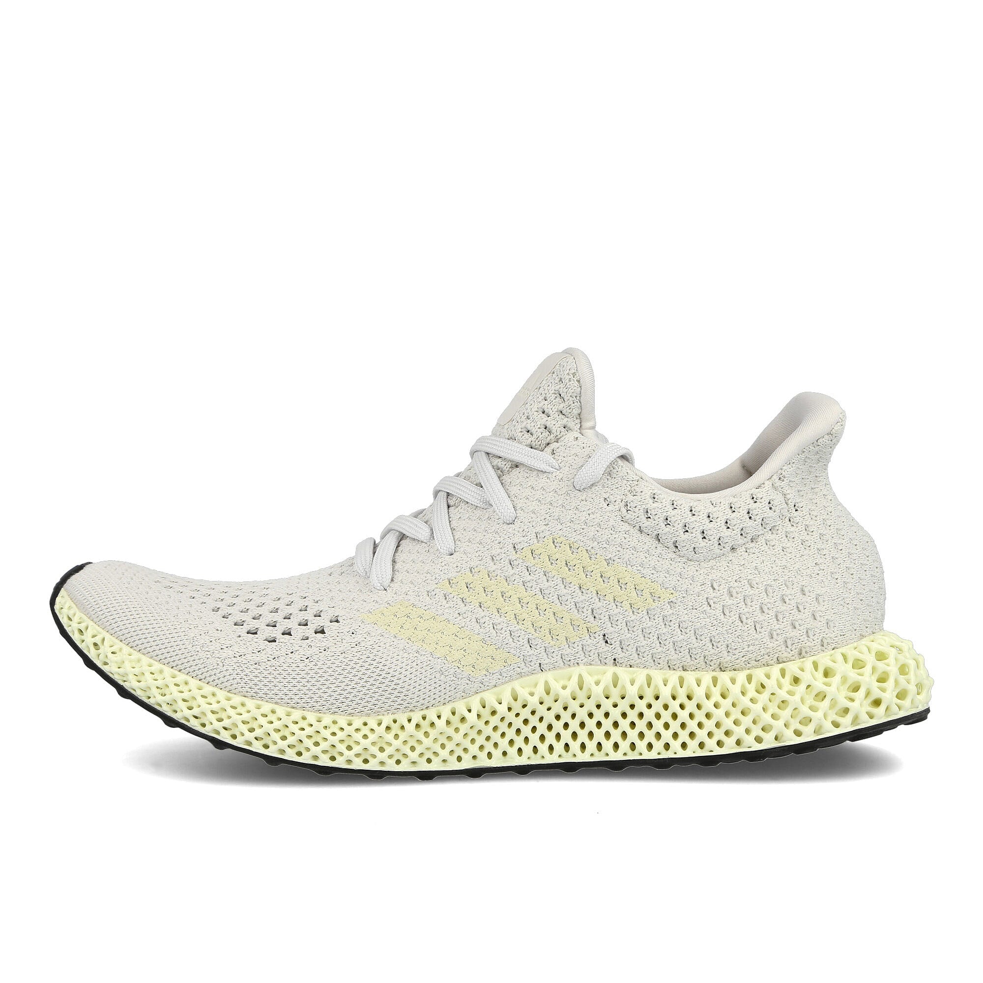 adidas 4d futurecraft Crystal White-Chalk White-Core Black Low Top Sneakers Q46229 | Overkill