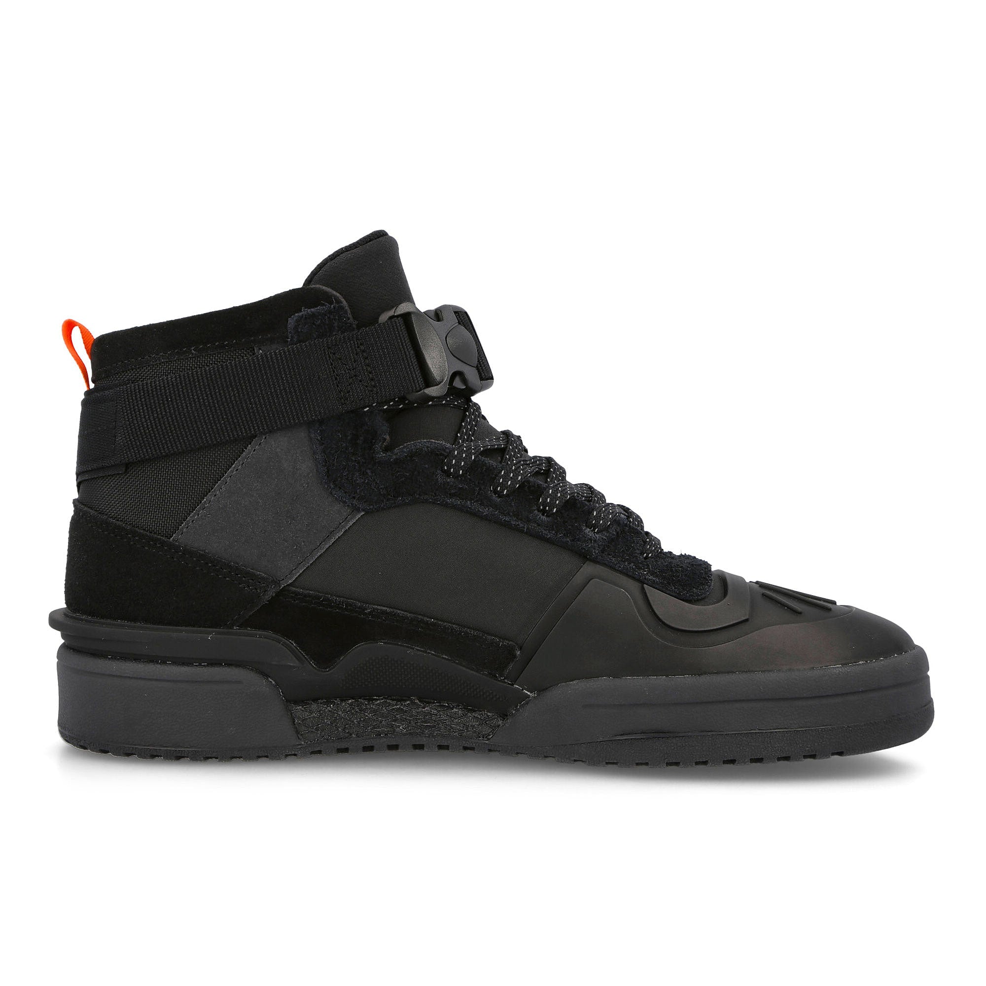 adidas forum high gtx Core Black / Carbon / Solar Red Material | Overkill