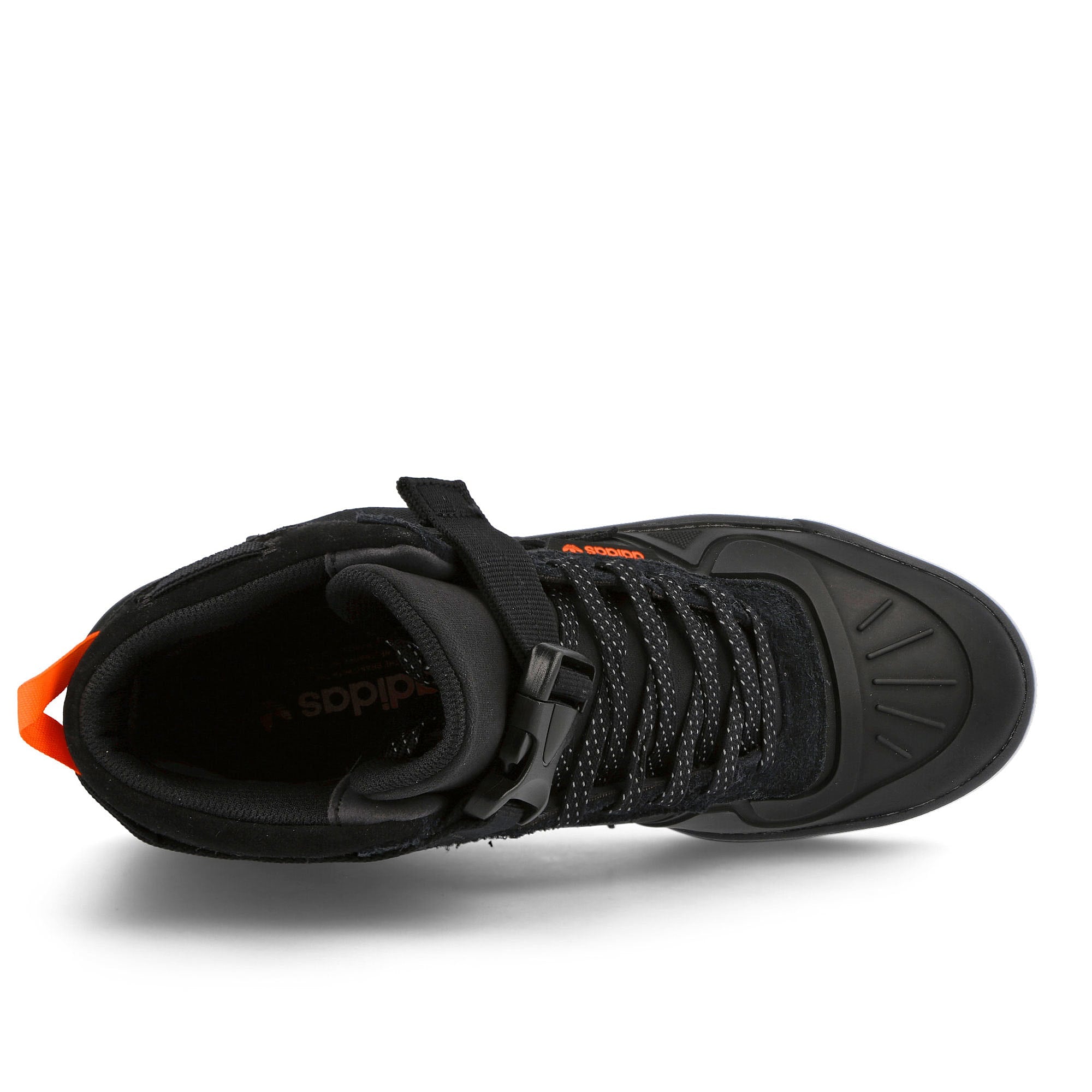 adidas forum high gtx Core Black / Carbon / Solar Red Detail view 1 | Overkill
