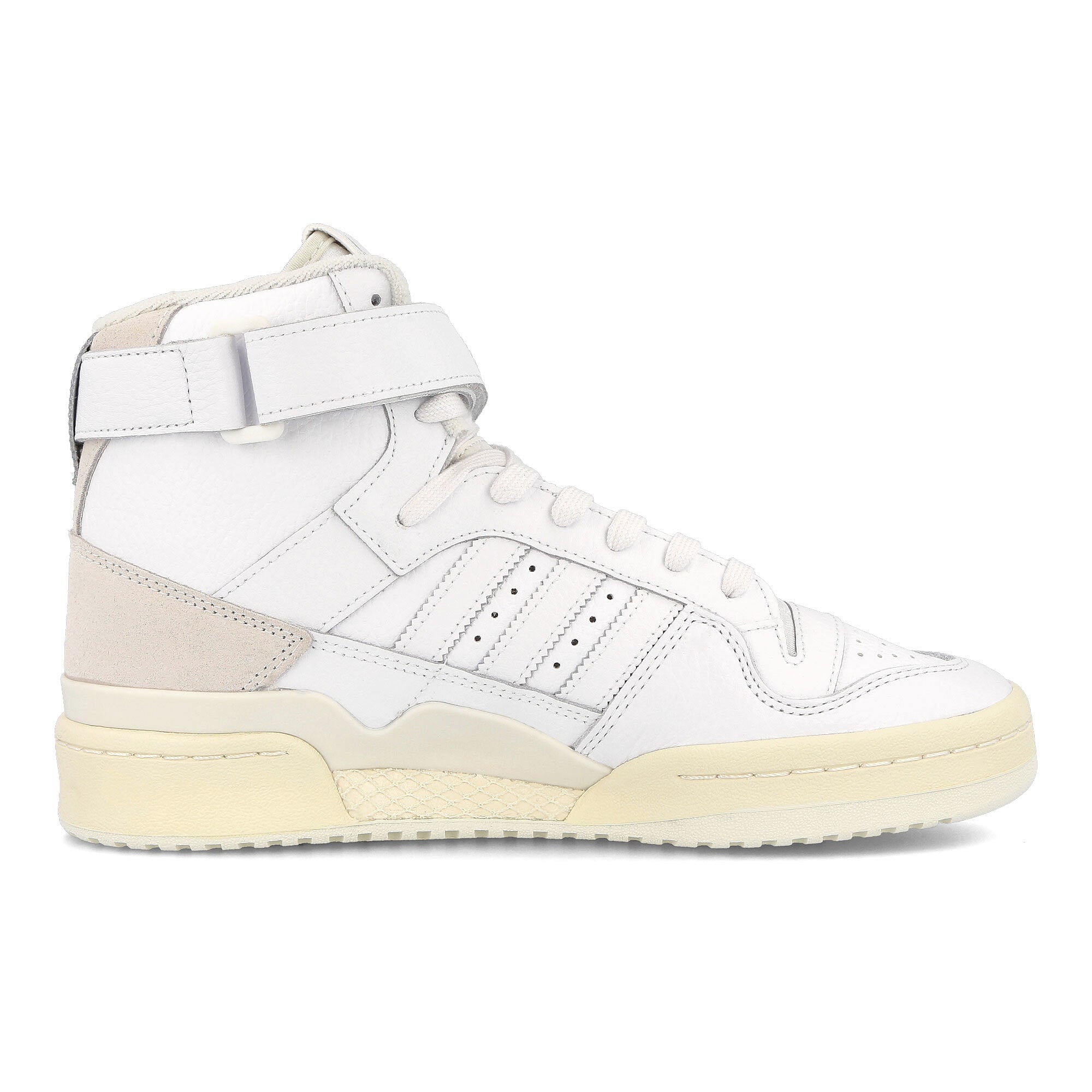 adidas forum 84 high Footwear White-White Tint-Glory Green Sneakers Silhouette | Overkill