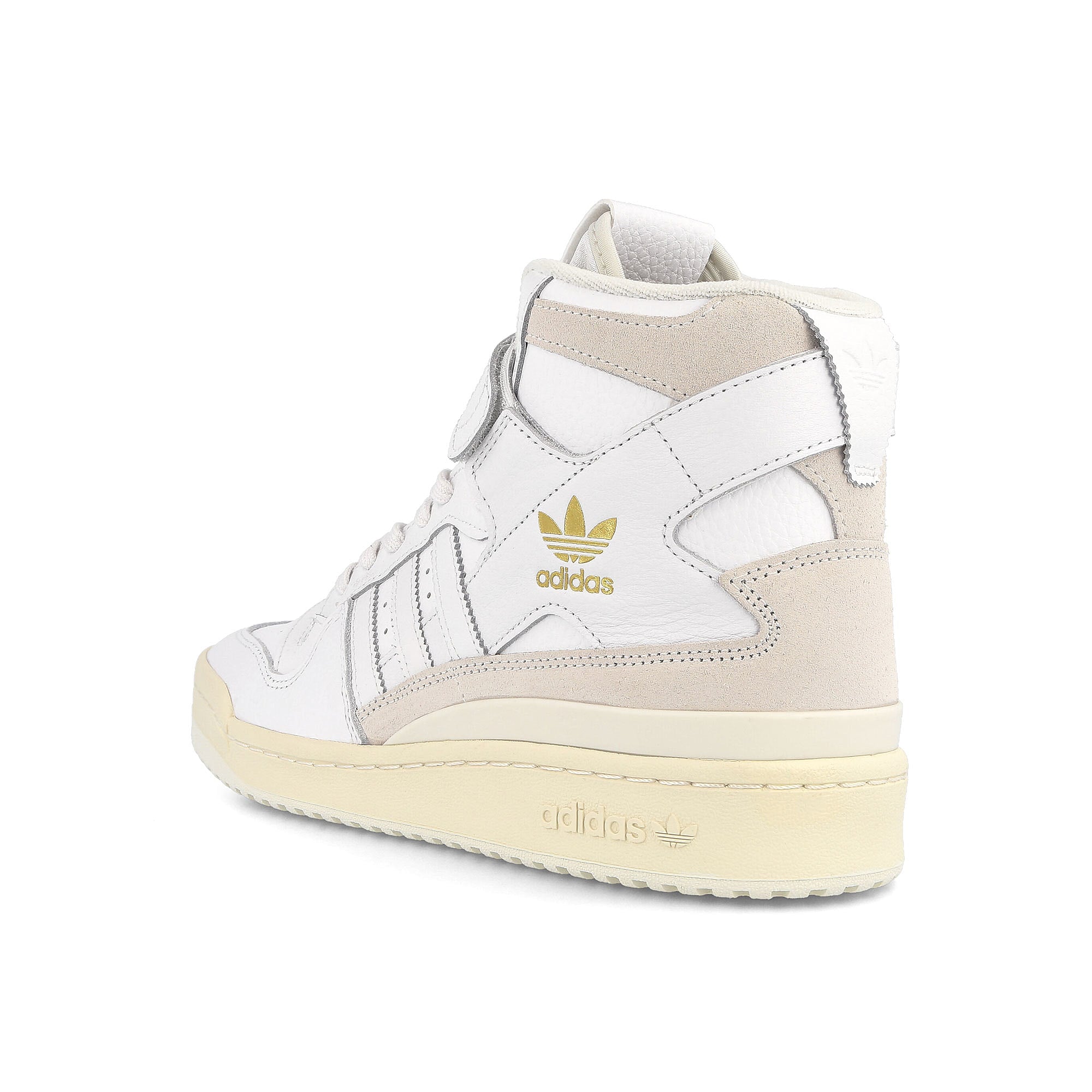adidas forum 84 high Footwear White-White Tint-Glory Green Sneakers Material | Overkill