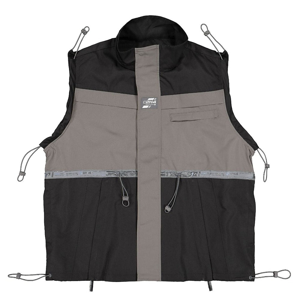 C2H4 3m bandwidth color blocked cords vest Black Vests R000-037 | Overkill