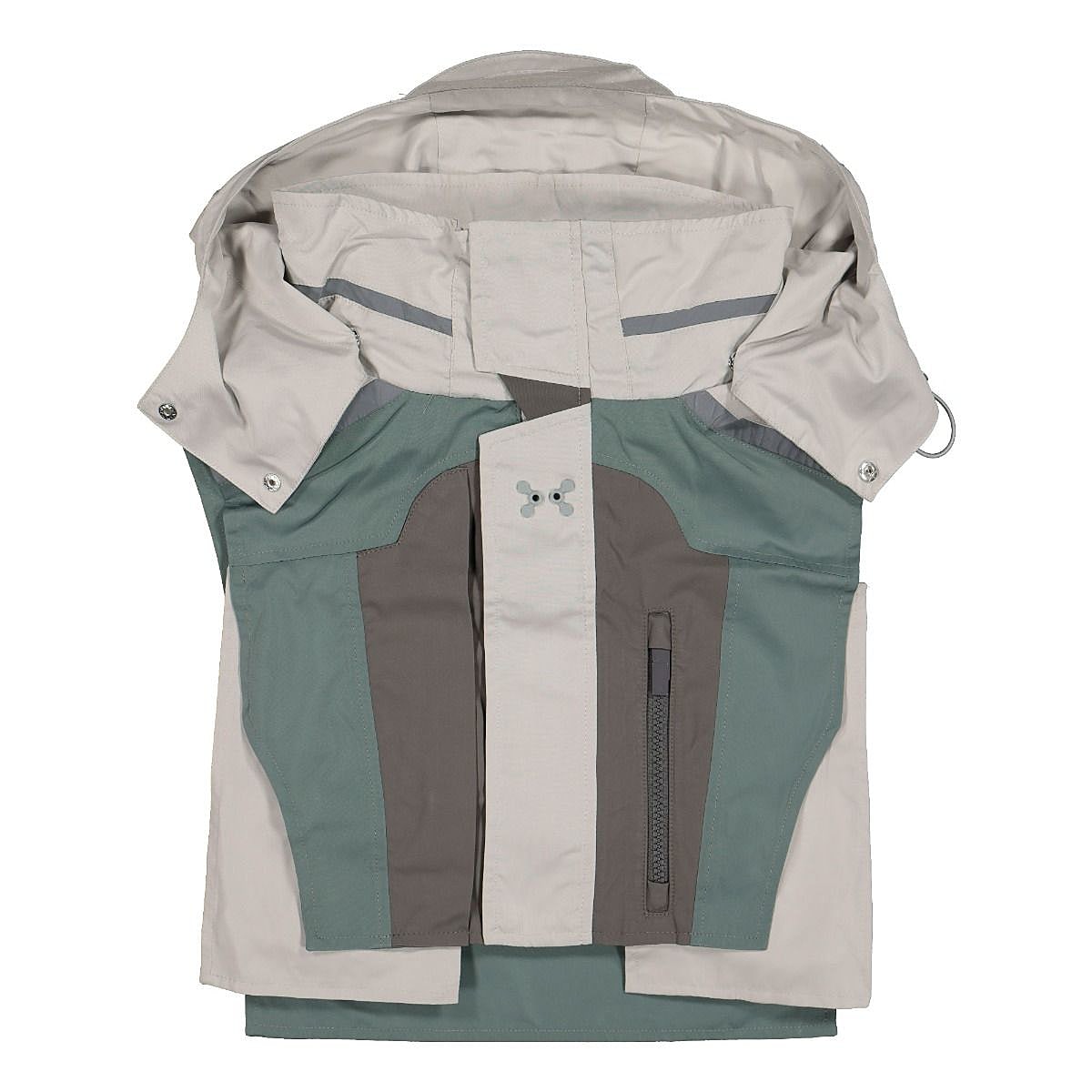 C2H4 color blocked tactical 3m vest Frosted Green Vests R000-042 | Overkill