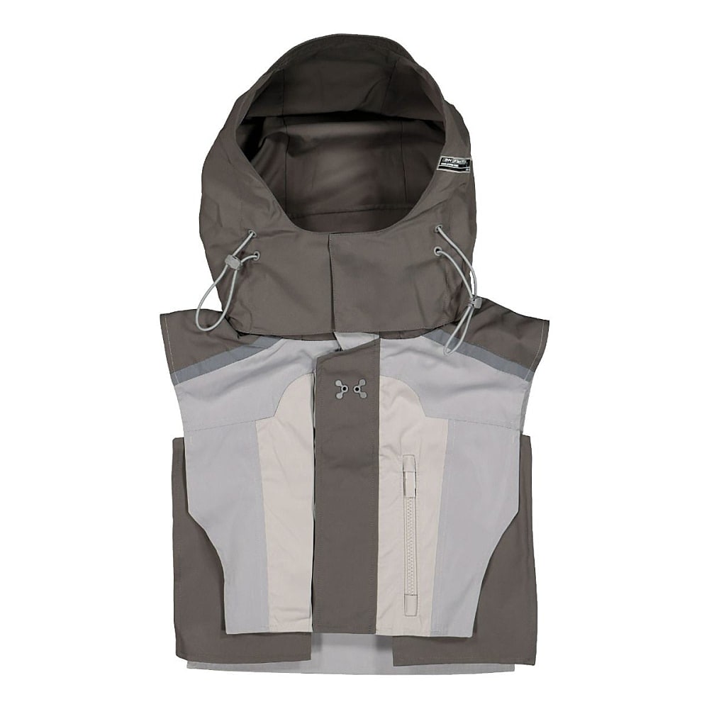 C2H4 color blocked tactical 3m vest Grey Vests Close-up | Overkill