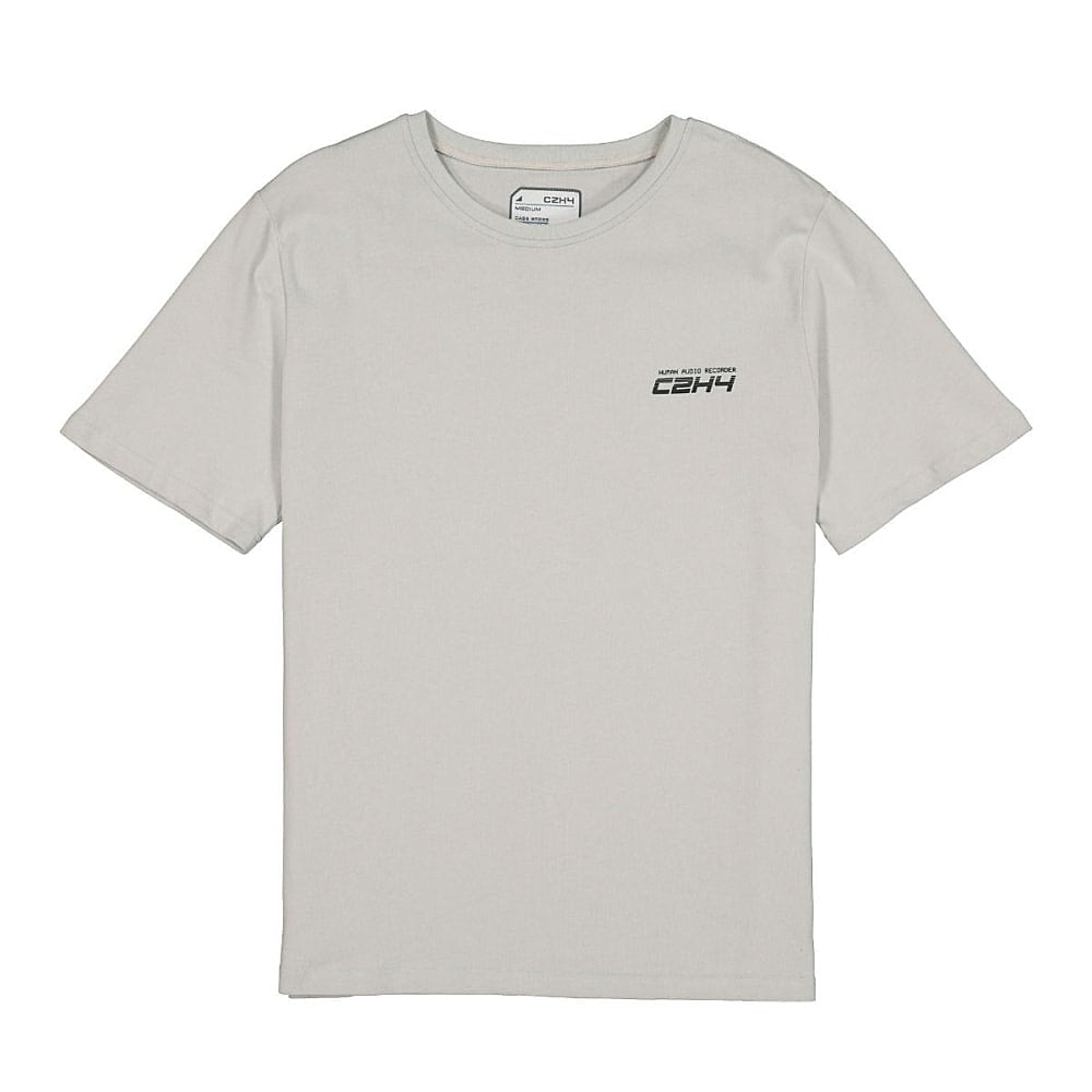 C2H4 instruction print t-shirt Slate Gray T-Shirts R000-075 | Overkill