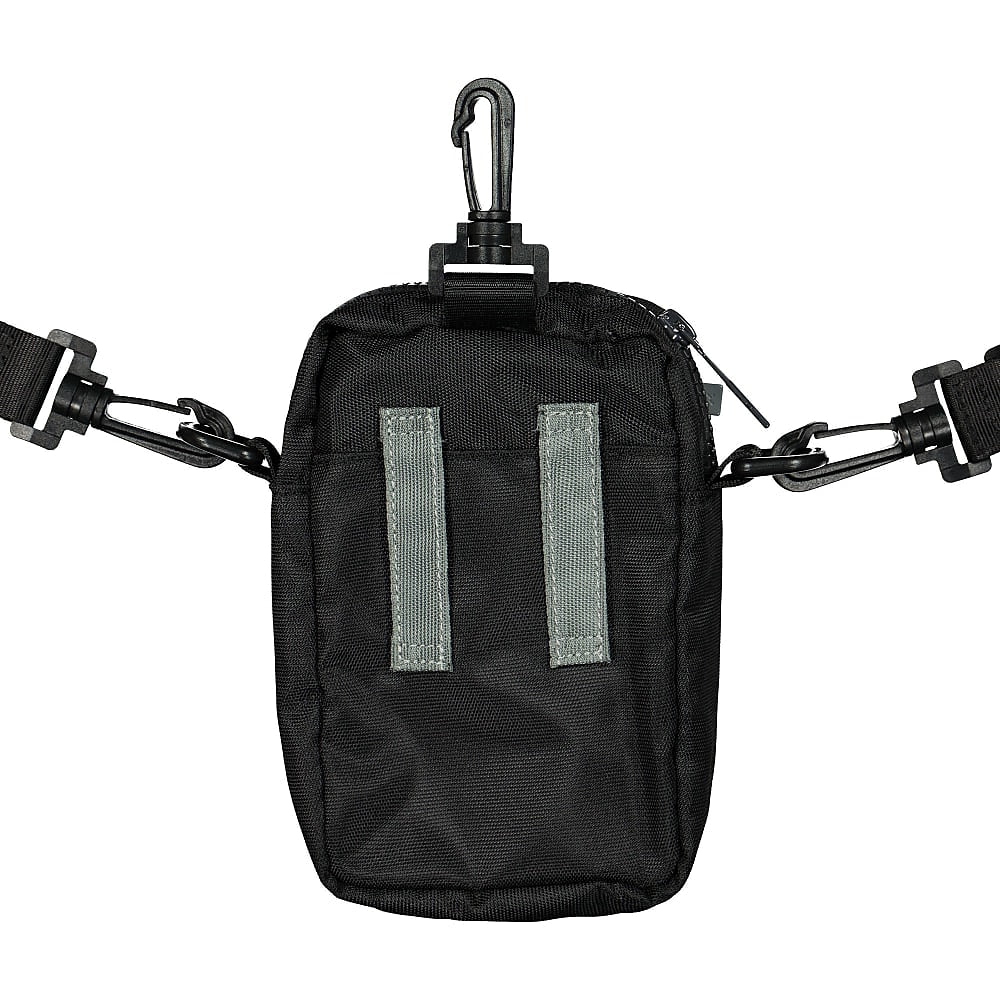 C2H4 color blocked logo pouch Gray Wallets & Cases Material | Overkill