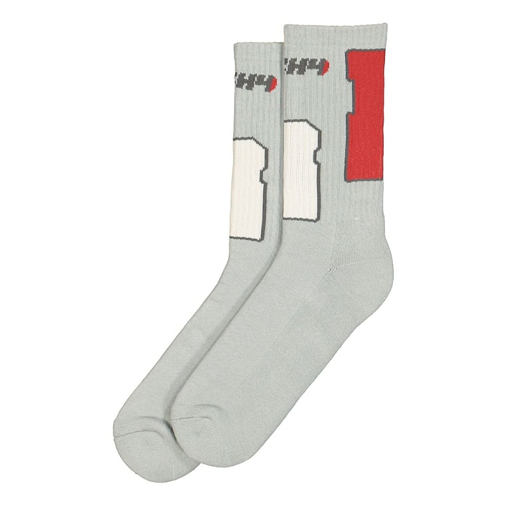 C2H4 sd card sock Gray Red Socks Material | Overkill