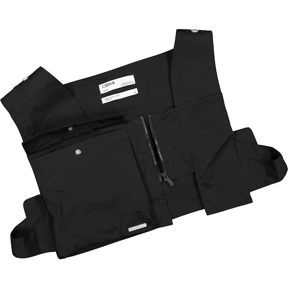C2H4 trailblazer deconstructed layered hoodie Black Hoodies Detail view 1 | Overkill