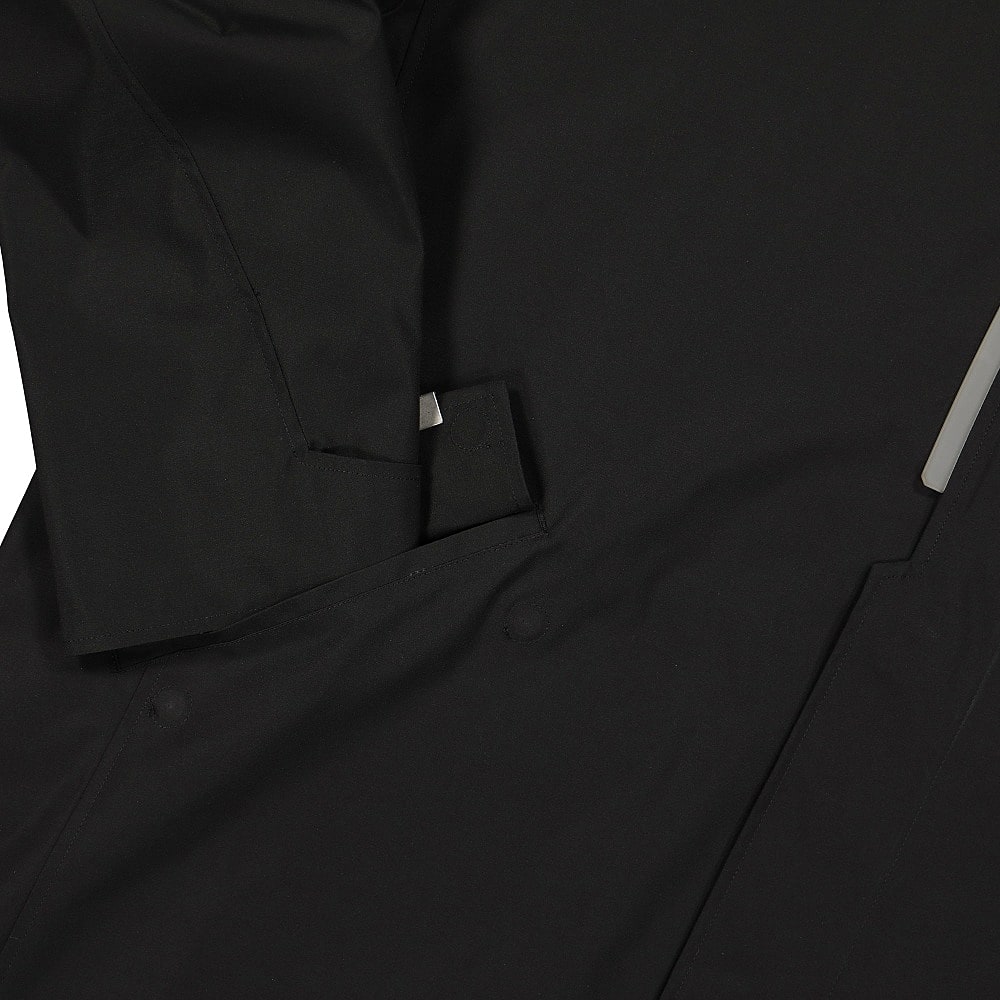 C2H4 stai misplace cut long coat Black Coats Detailfoto | Overkill