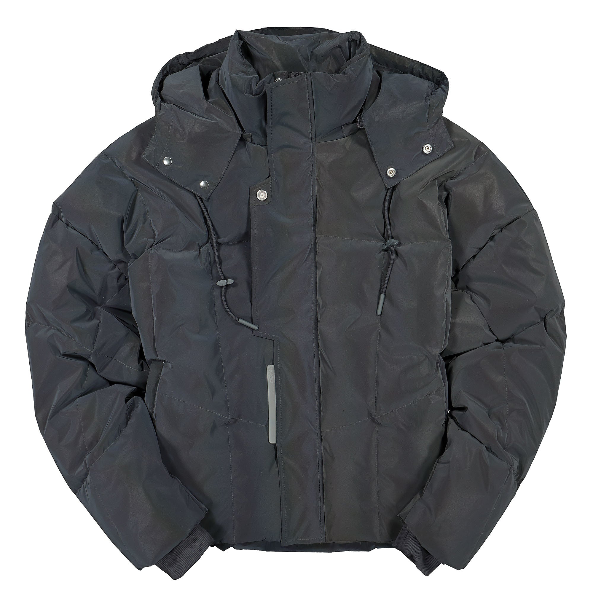 C2H4 idrc intervein stitch hooded down jacket Gray Multi Jackets R001-C007 | Overkill