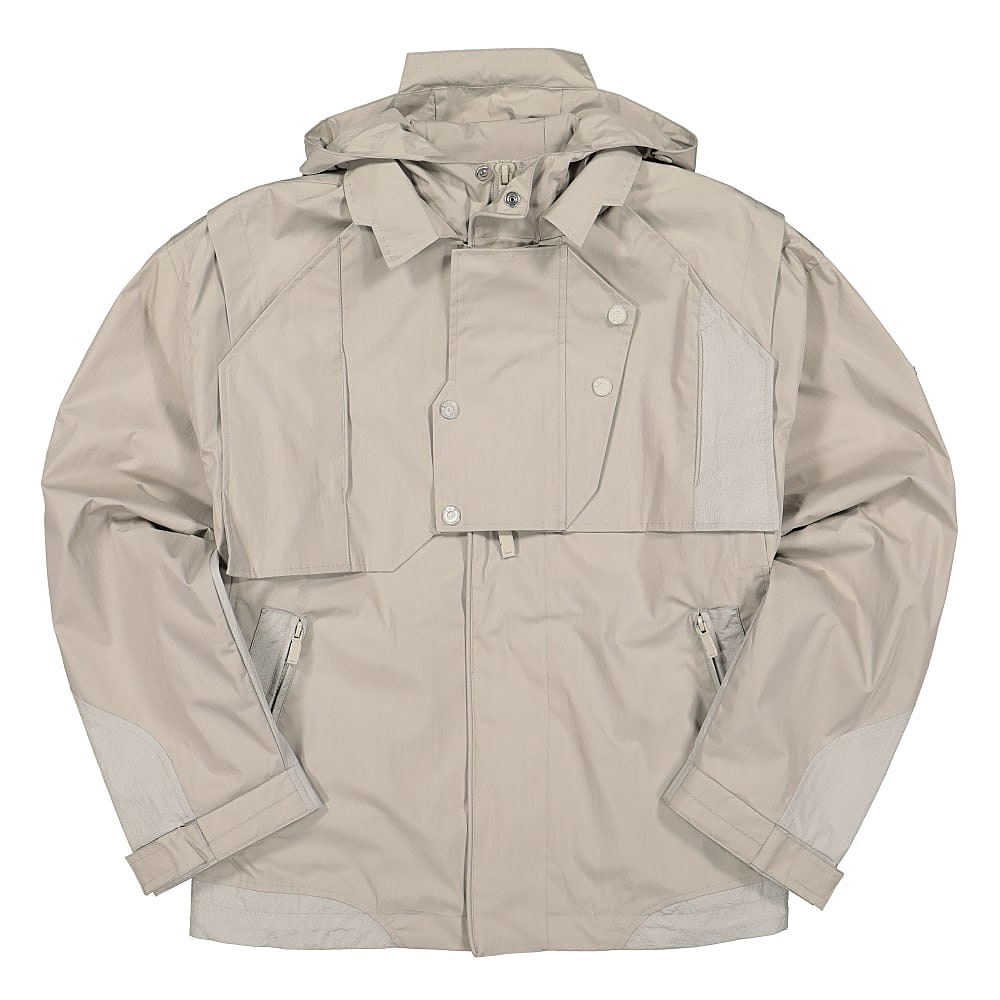 C2H4 vest layered tactical waterproof windbreaker Lark Khaki Windbreaker R001-X002 | Overkill