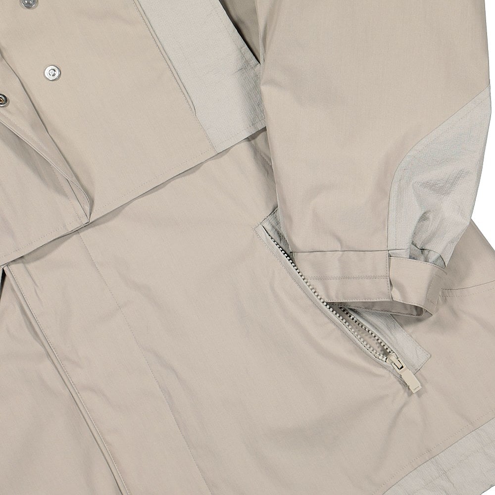 C2H4 vest layered tactical waterproof windbreaker Lark Khaki Windbreaker Detailfoto | Overkill