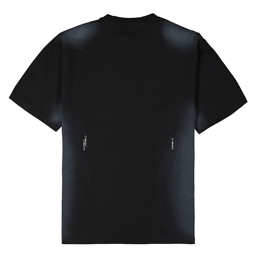 C2H4 sprayed t-shirt Black T-Shirts Material | Overkill