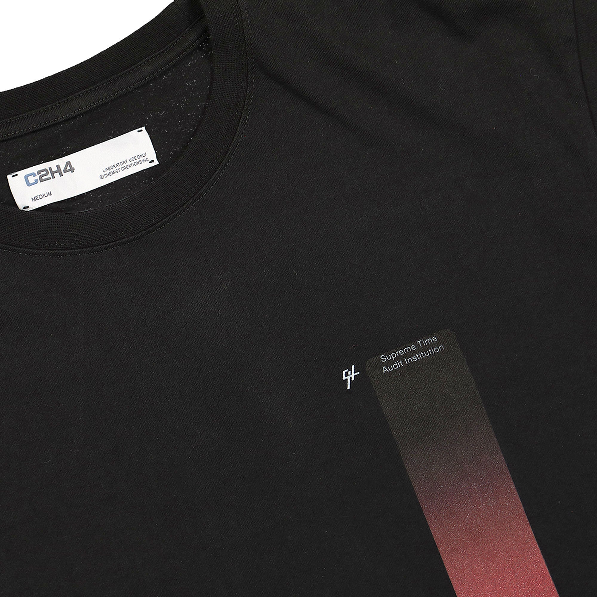 C2H4 stai department staff t-shirt Black T-Shirts Close-up | Overkill