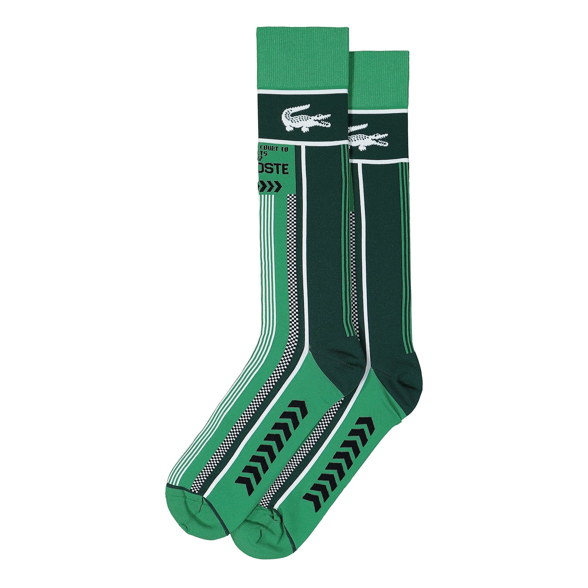 Lacoste Contrast Socks Chervil / White - Black Socks RA4712-00 | Overkill
