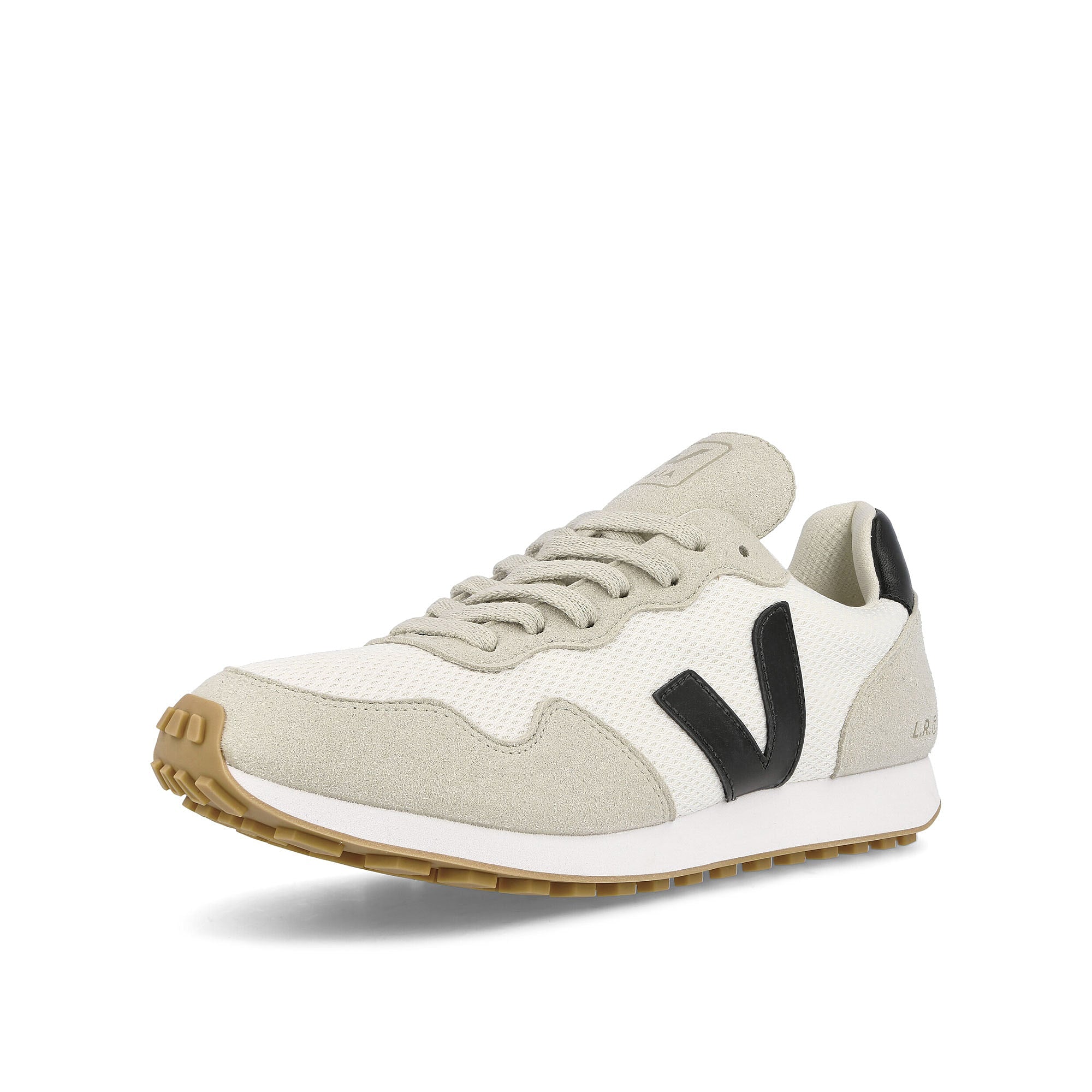 Veja SDU REC Alveomesh White-Black Natural Low Top Sneakers Close Up | Overkill