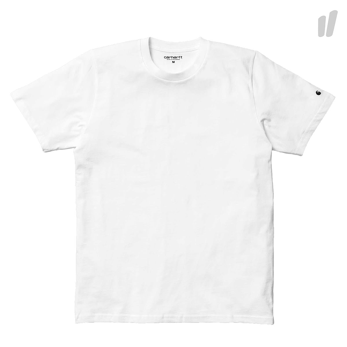 Carhartt WIP Base T-Shirt White/Black T-Shirts I022821.02.90.03 | Overkill