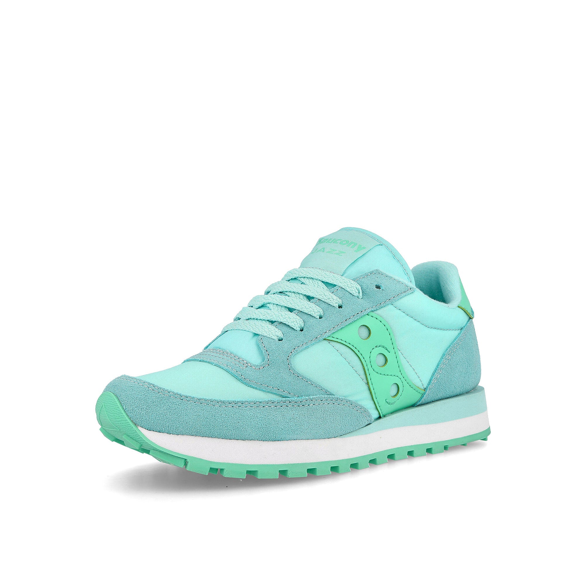 Saucony wmns jazz original Aquamarine Low Top Sneakers Close Up | Overkill