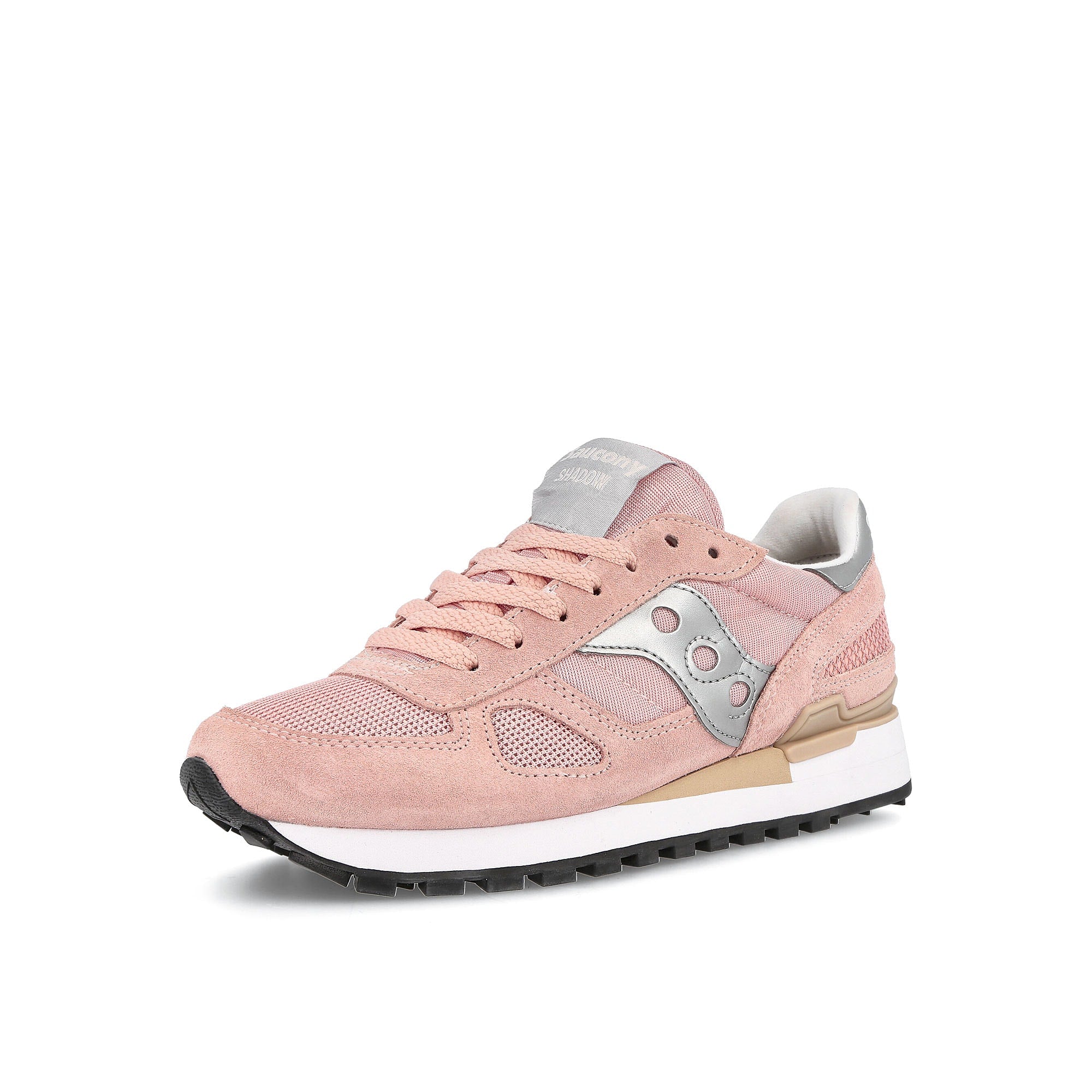 Saucony wmns shadow original Pink-Silver Rose-Argent Low Top Sneakers Close Up | Overkill