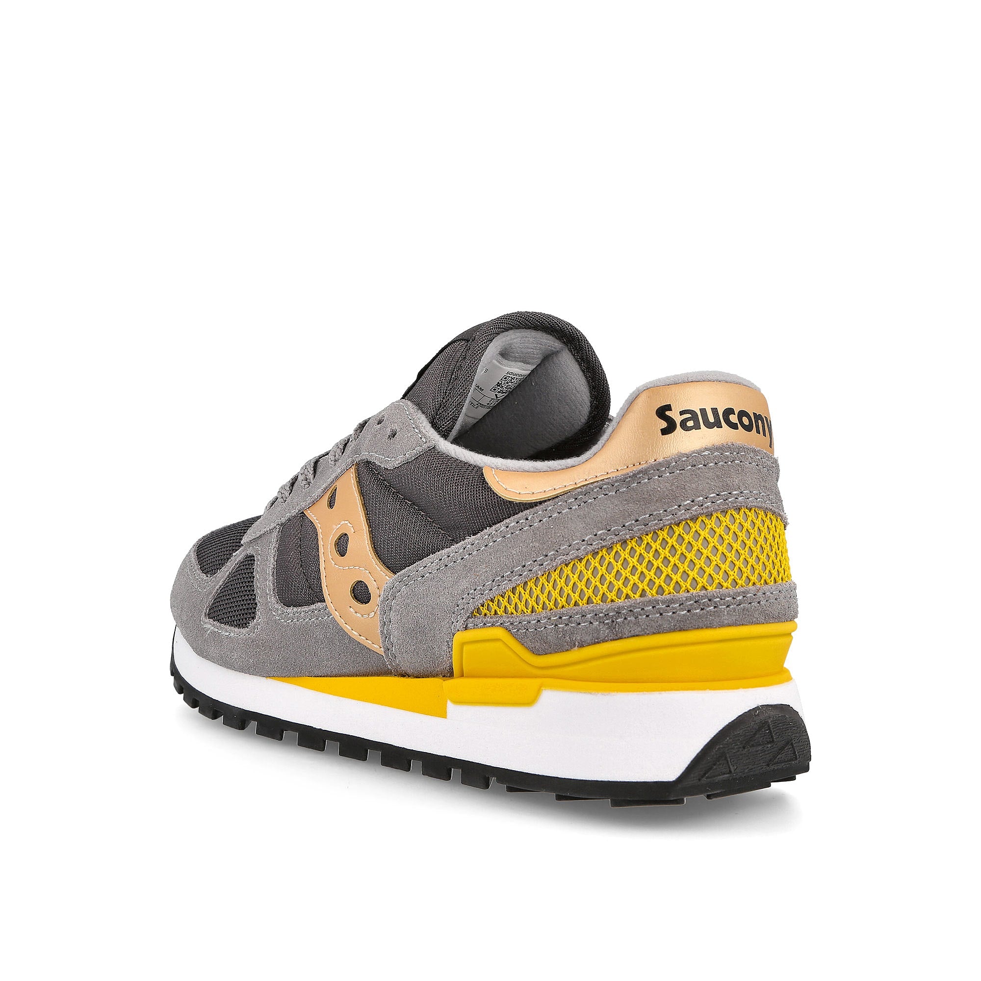 Saucony shadow original Grey-Yellow Low Top Sneakers Material | Overkill