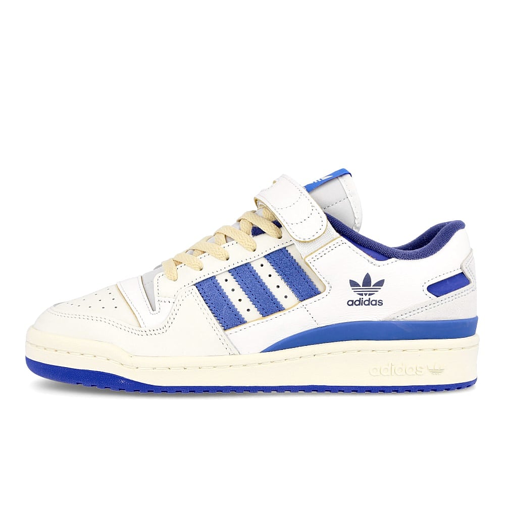 adidas forum 84 low blue thread Footwear White / Team Royal Blue / Cream White S23764 | Overkill