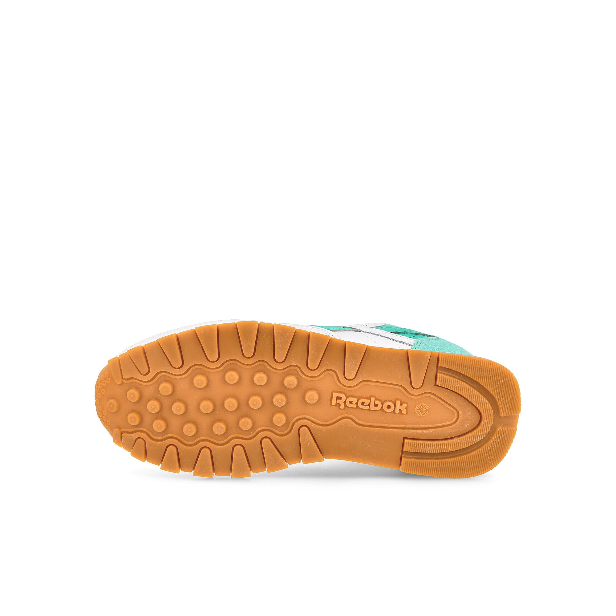 Reebok classic leather junior Cloud White / Pixel Mint / Future Teal Detail view 2 | Overkill