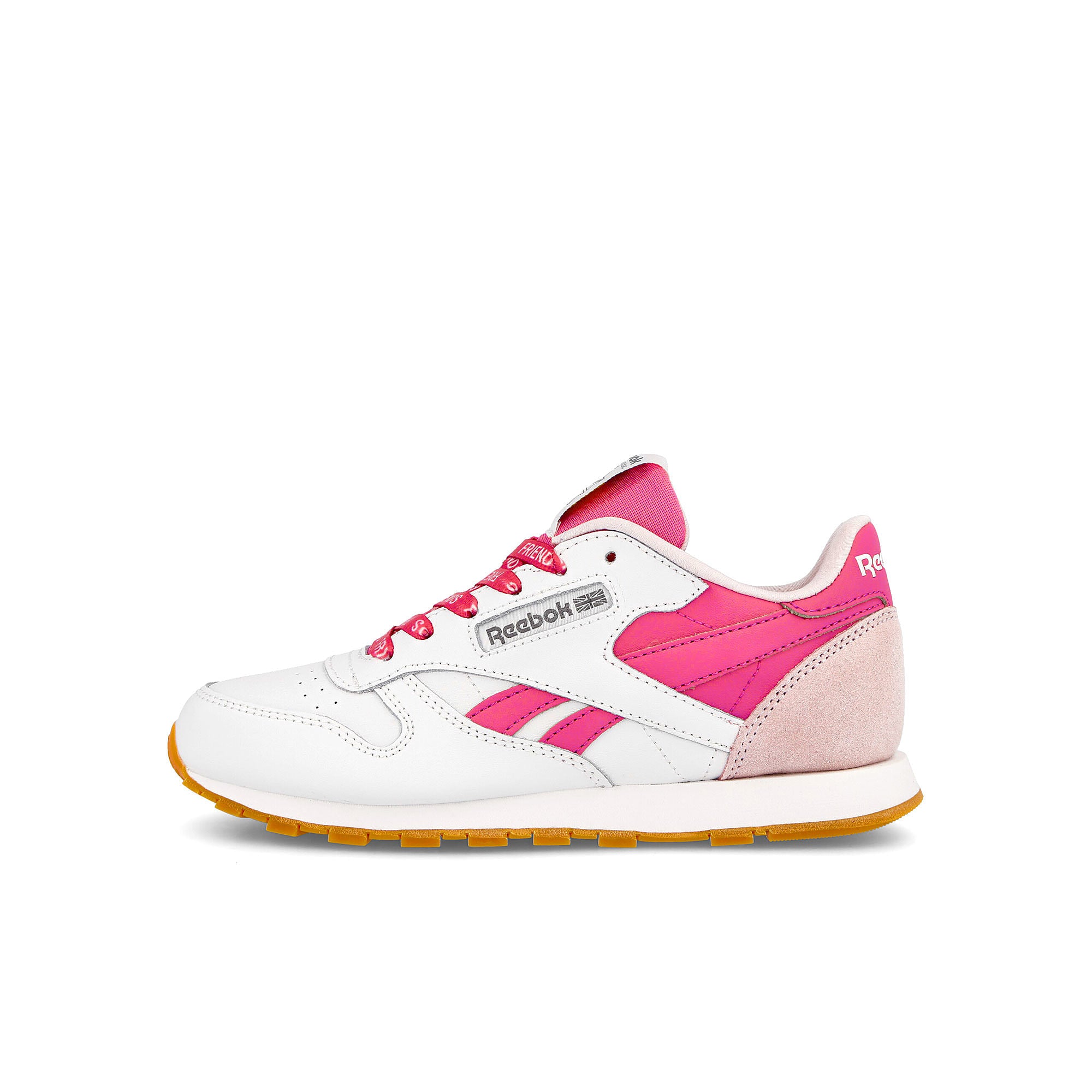 Reebok classic leather junior Cloud White / Frost Berry / True Pink S29113 | Overkill