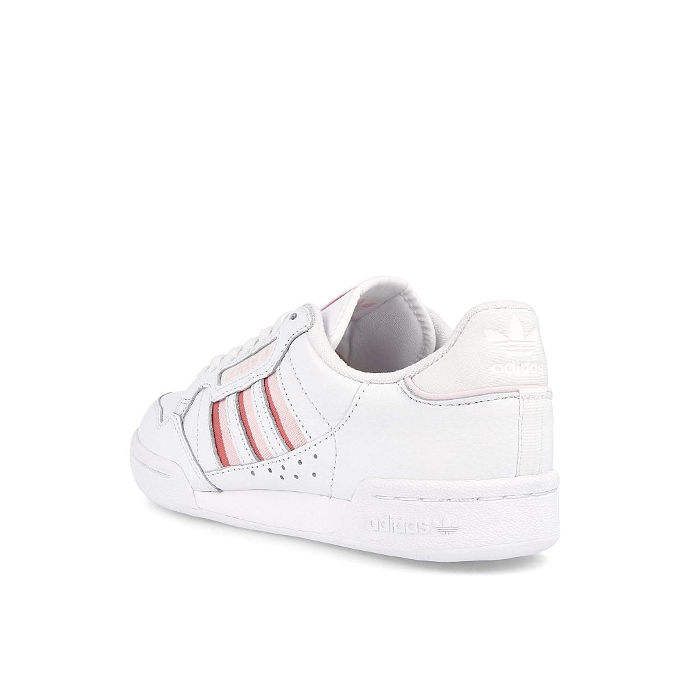 adidas wmns continental 80 stripes Footwear White-Clear Pink-Hazy Rose Sneakers Material | Overkill