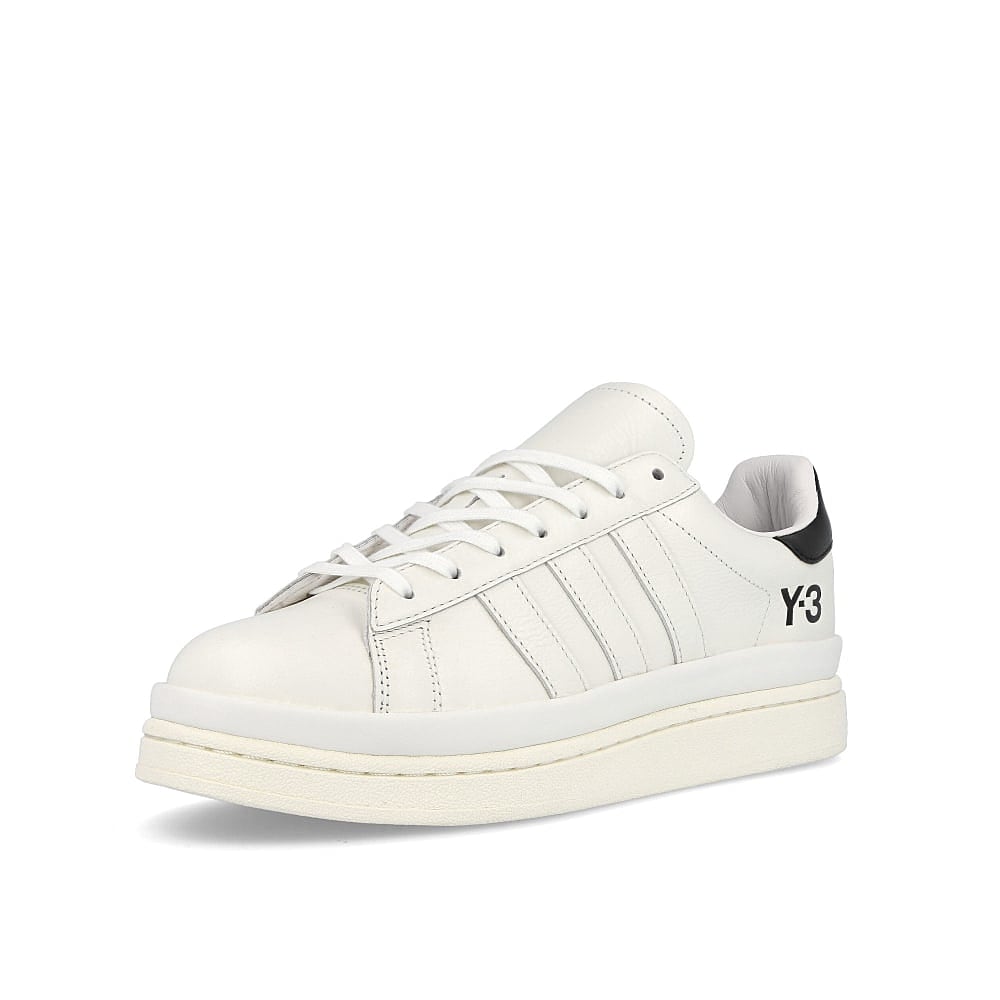 Y-3 hicho Core White-Black-Off White Sneakers Close Up | Overkill