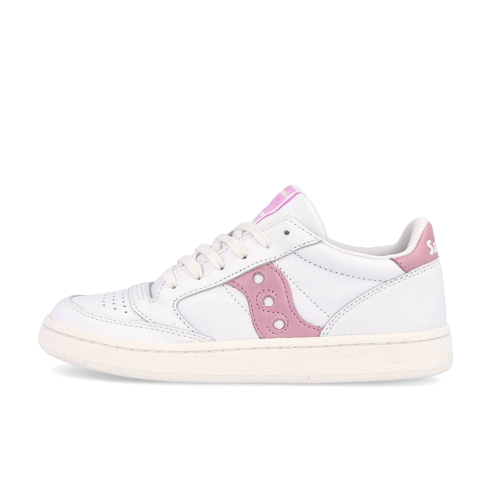 Saucony wmns jazz court White-Pink Low Top Sneakers S60555-30 | Overkill