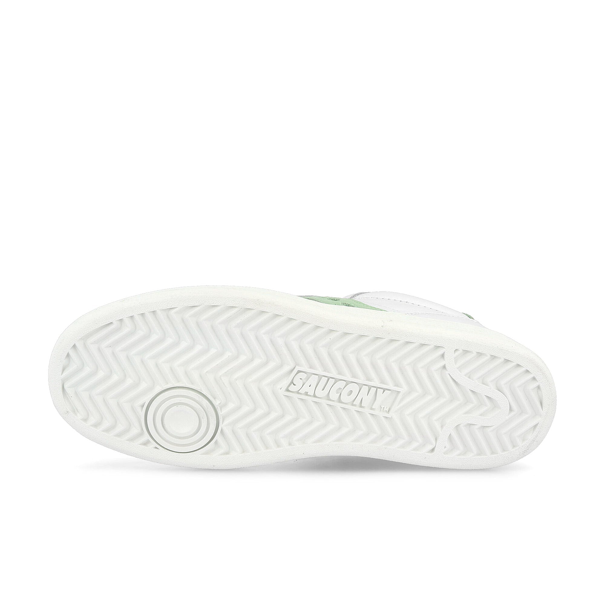 Saucony wmns jazz court White-Green Low Top Sneakers Detail View 1 | Overkill
