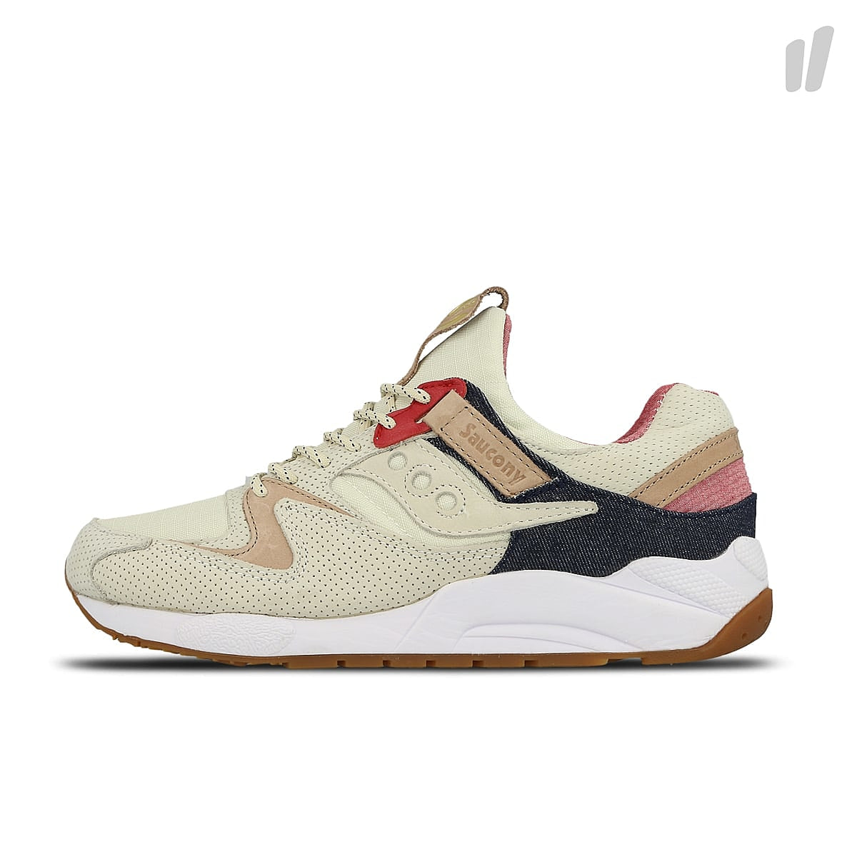 Saucony grid 9000 Light Tan Sneakers S70312-1 | Overkill