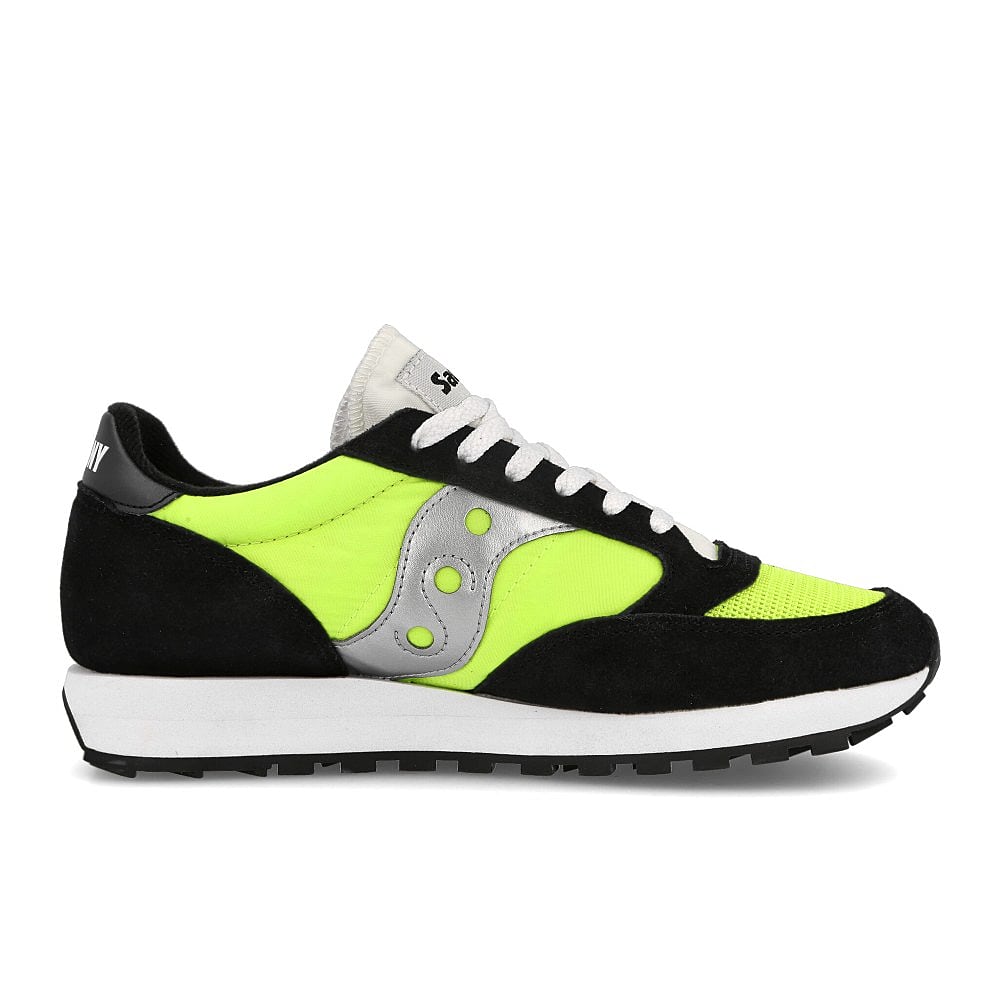 Saucony jazz original vintage Neon-Black-Silver Sneakers Silhouette | Overkill