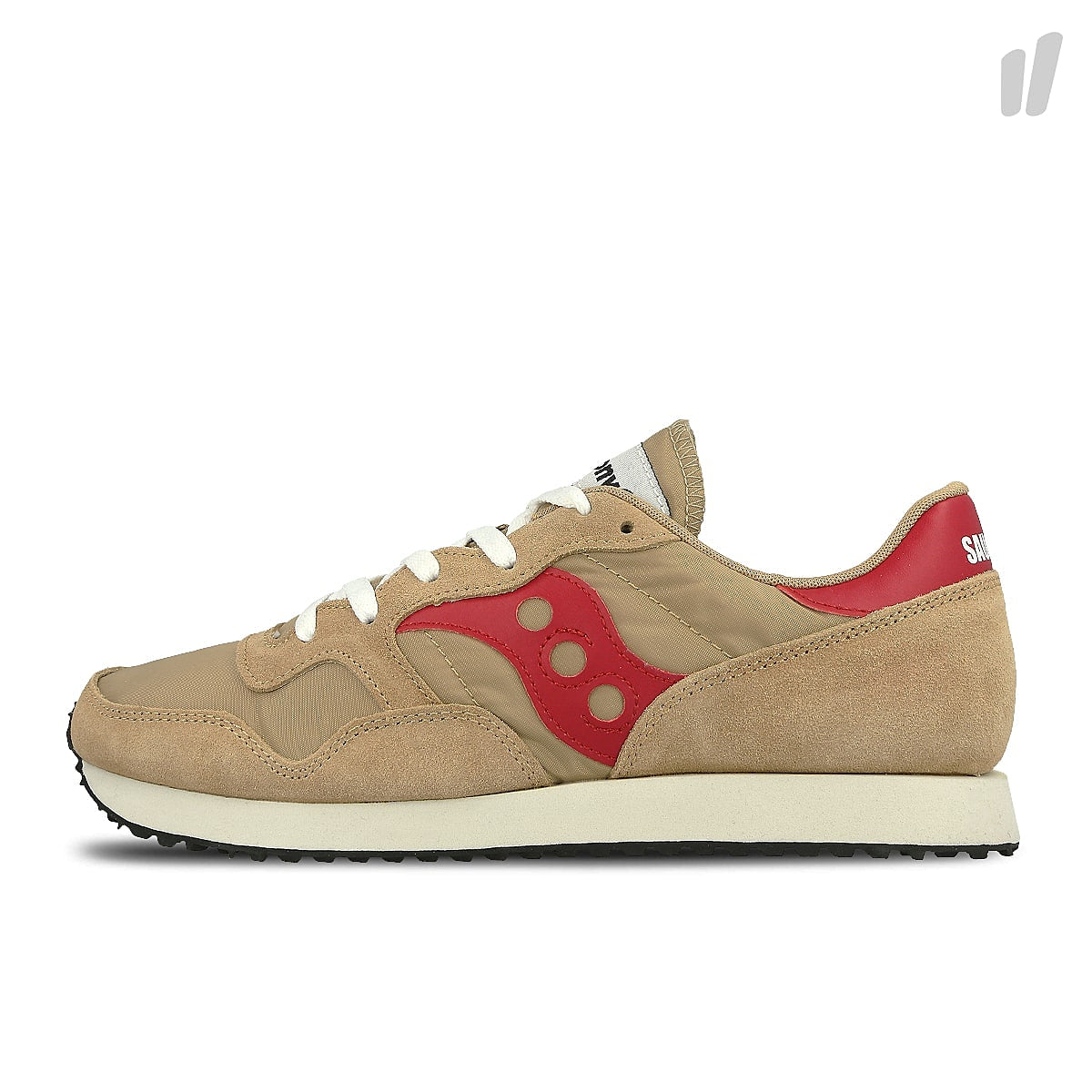 Saucony dxn trainer vintage Tan-Red Sneakers S70369-16 | Overkill