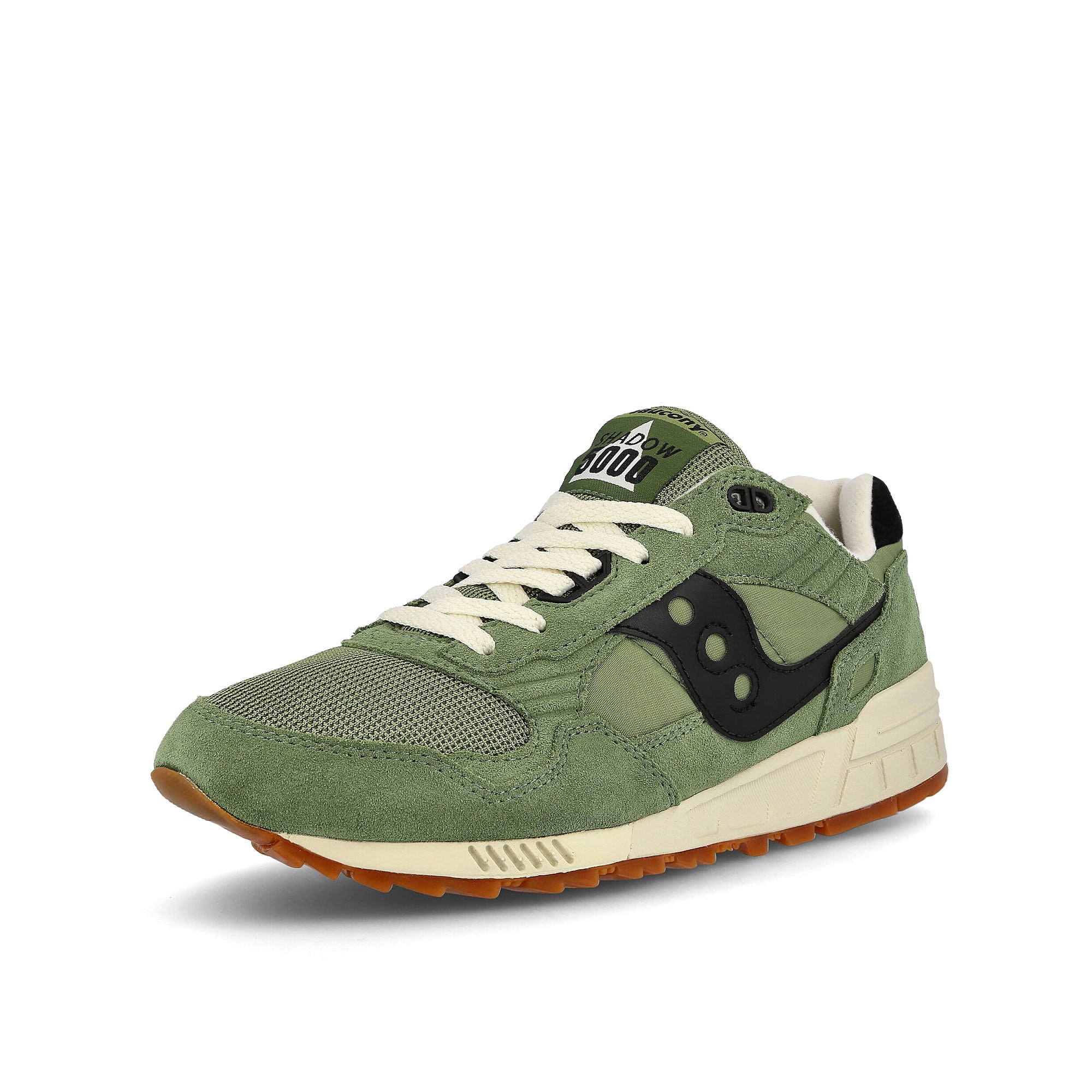 Saucony shadow 5000 Green Sneakers Close Up | Overkill